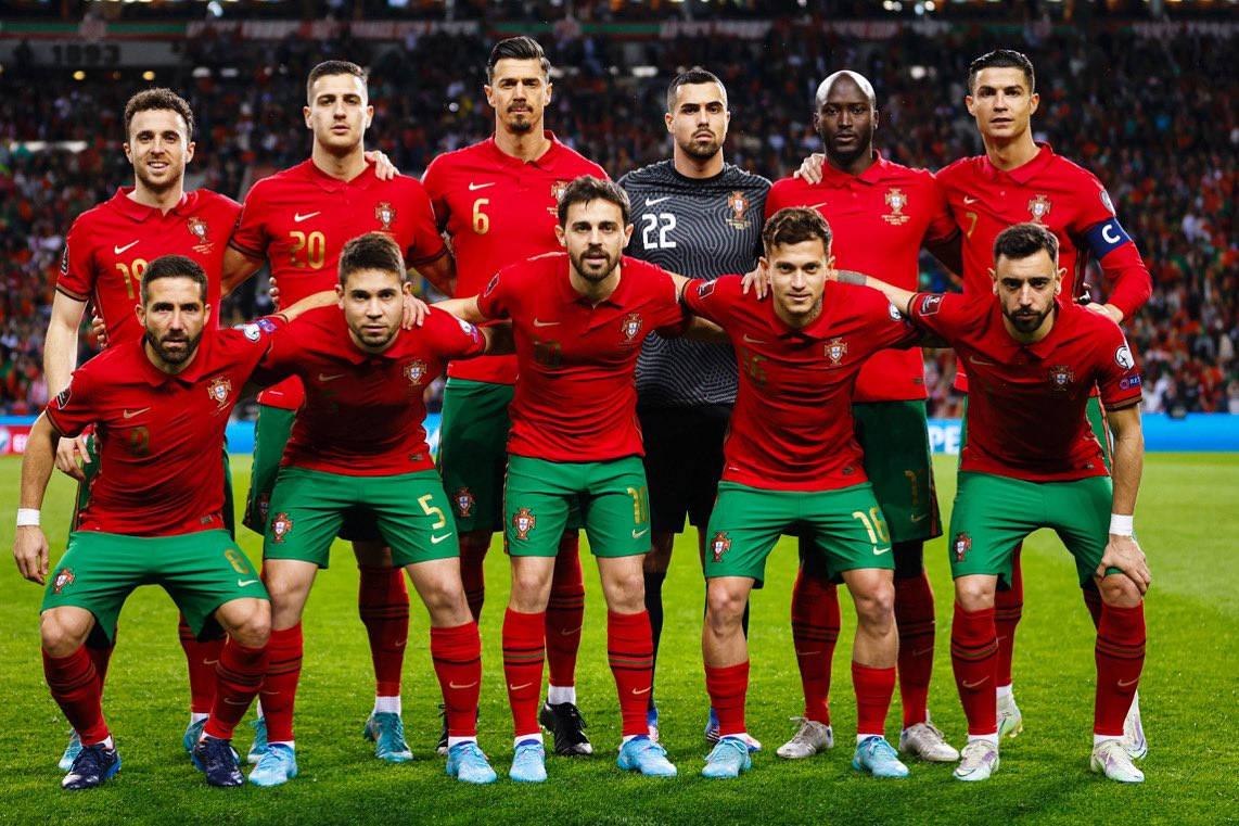 المنتخب البرتغالي لكرة القدم الرسمي 2022 خلفية