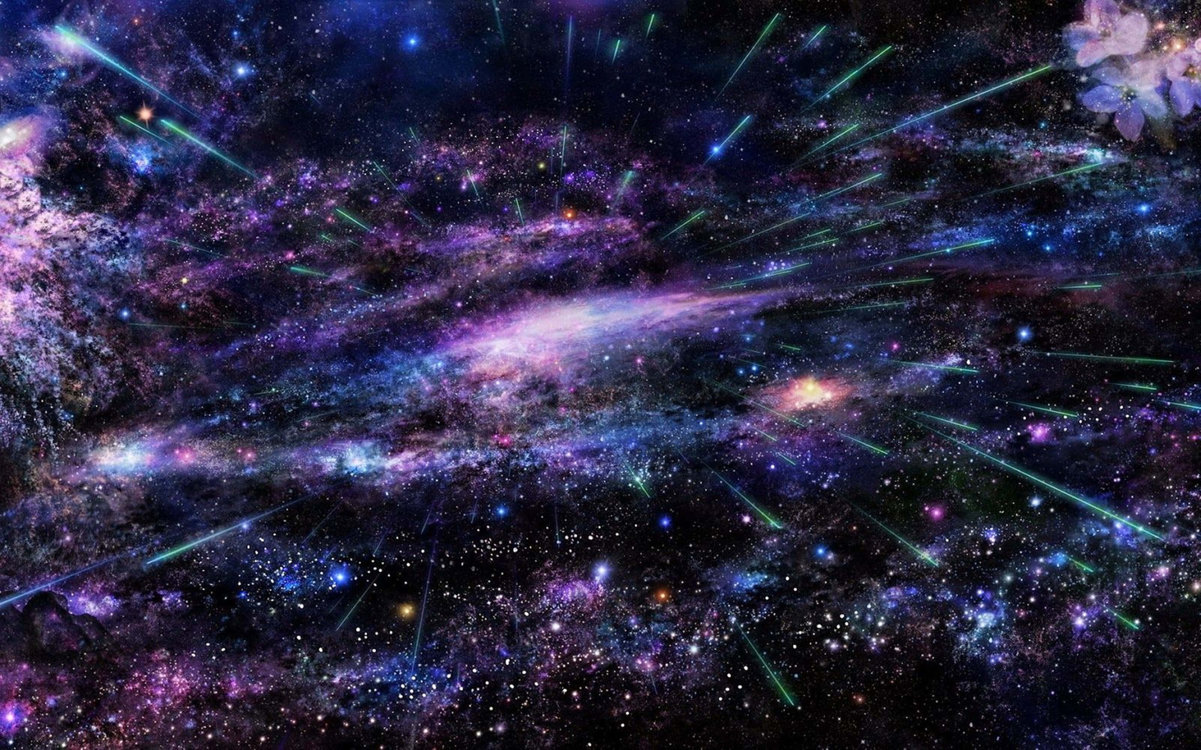 مجرة كونية بدقة 4K خلفية