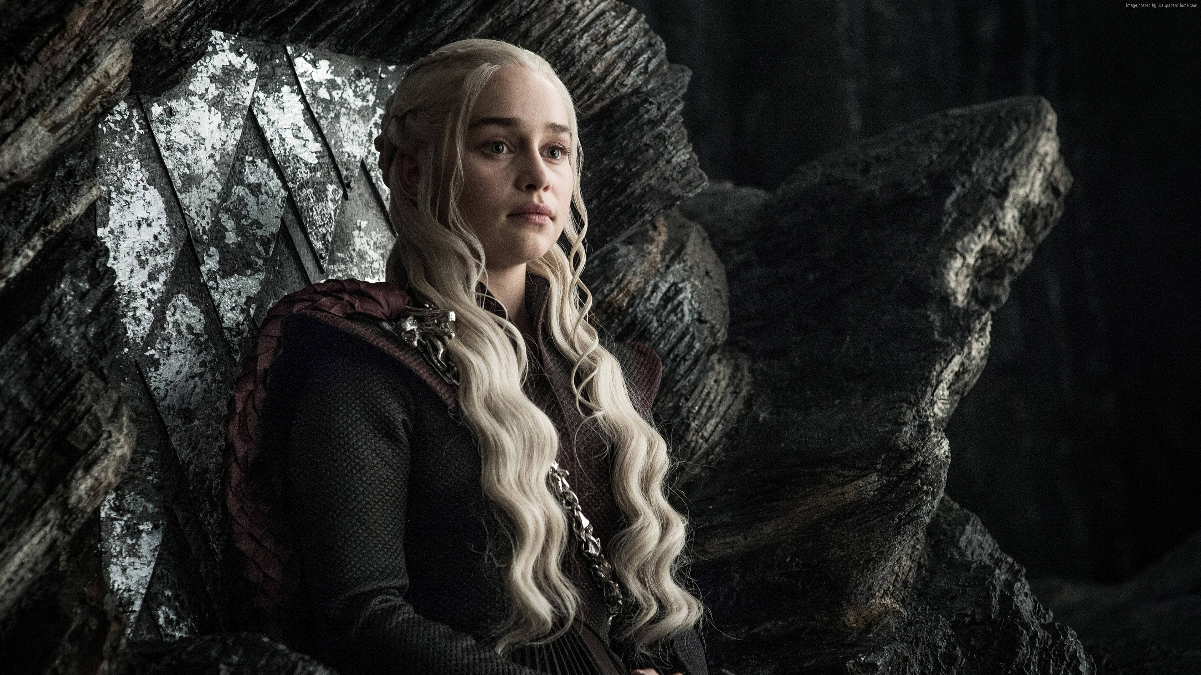 تلفاز 4K Game Of Thrones Daenerys Targaryen خلفية