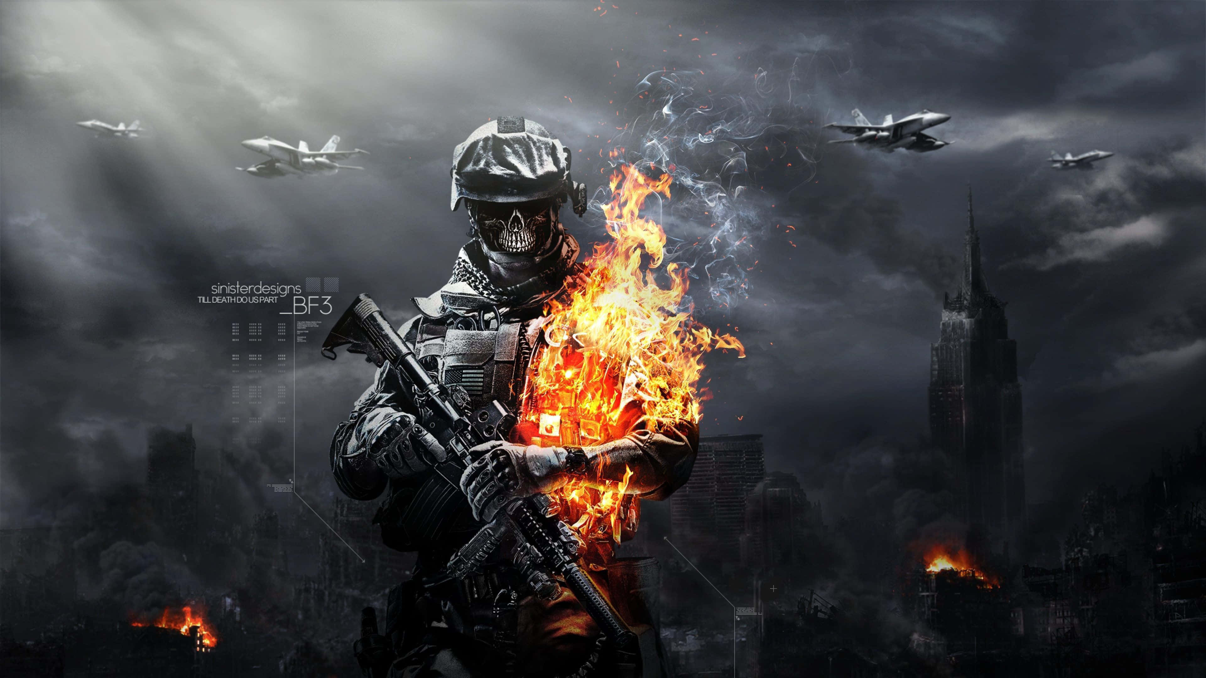 4K فائقة الدقة لألعاب Call of Duty: موبايل خلفية