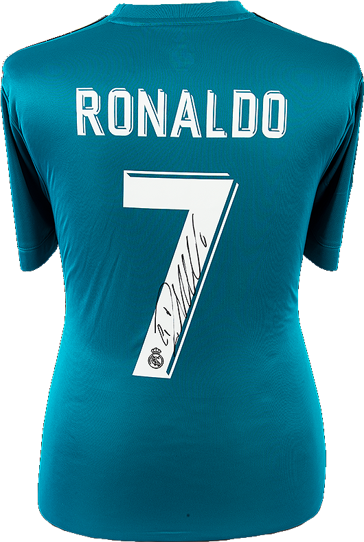 قميص رونالدو رقم 7 ريال مدريد خلفية