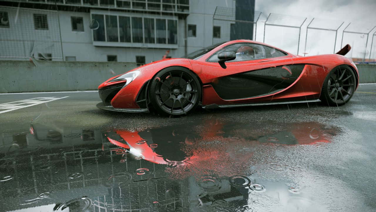 خلفية ماكلارين 720p من لعبة Project Cars خلفية