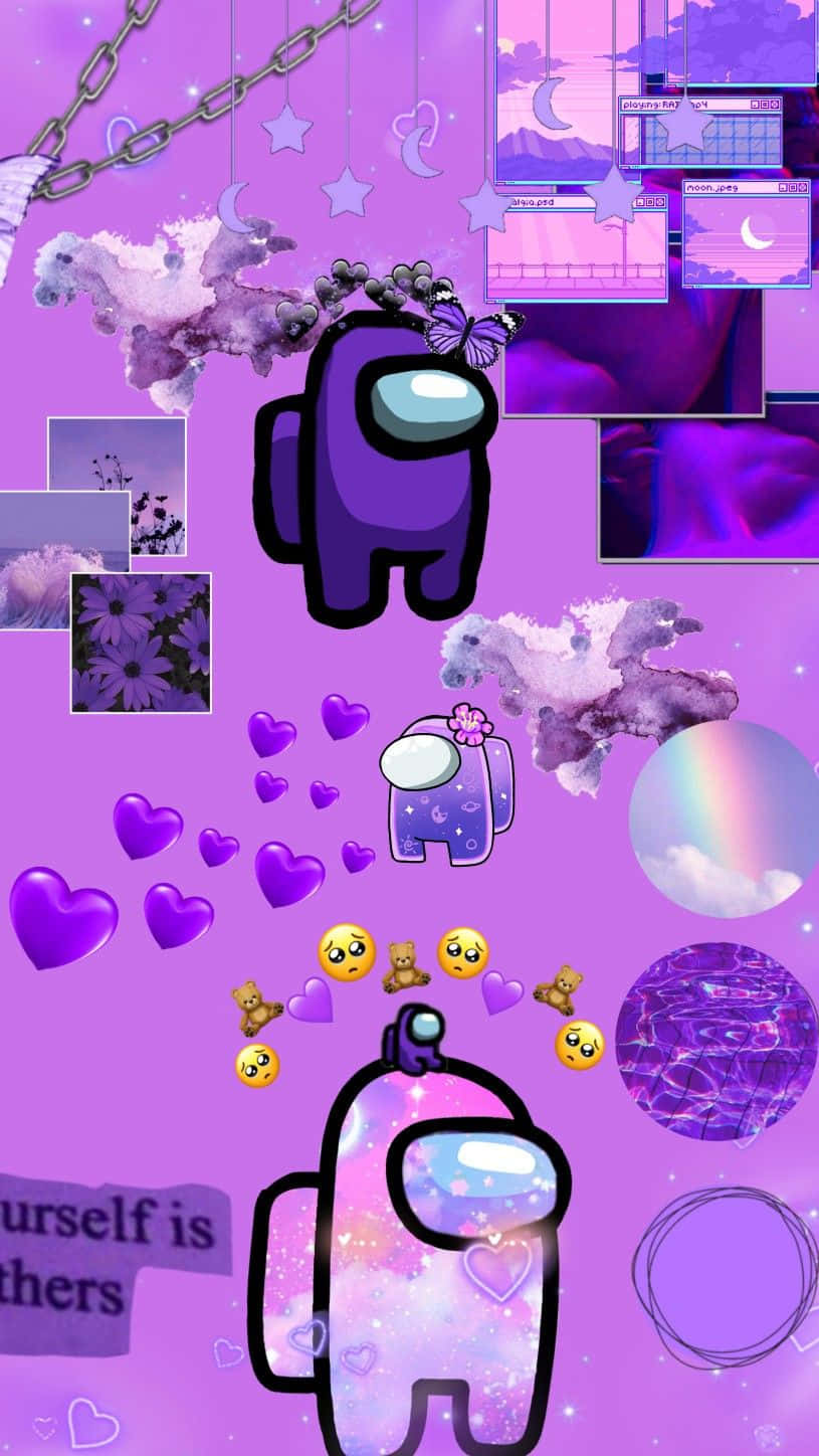 العمل الجماعي ضروري في Aesthetic Among US! خلفية