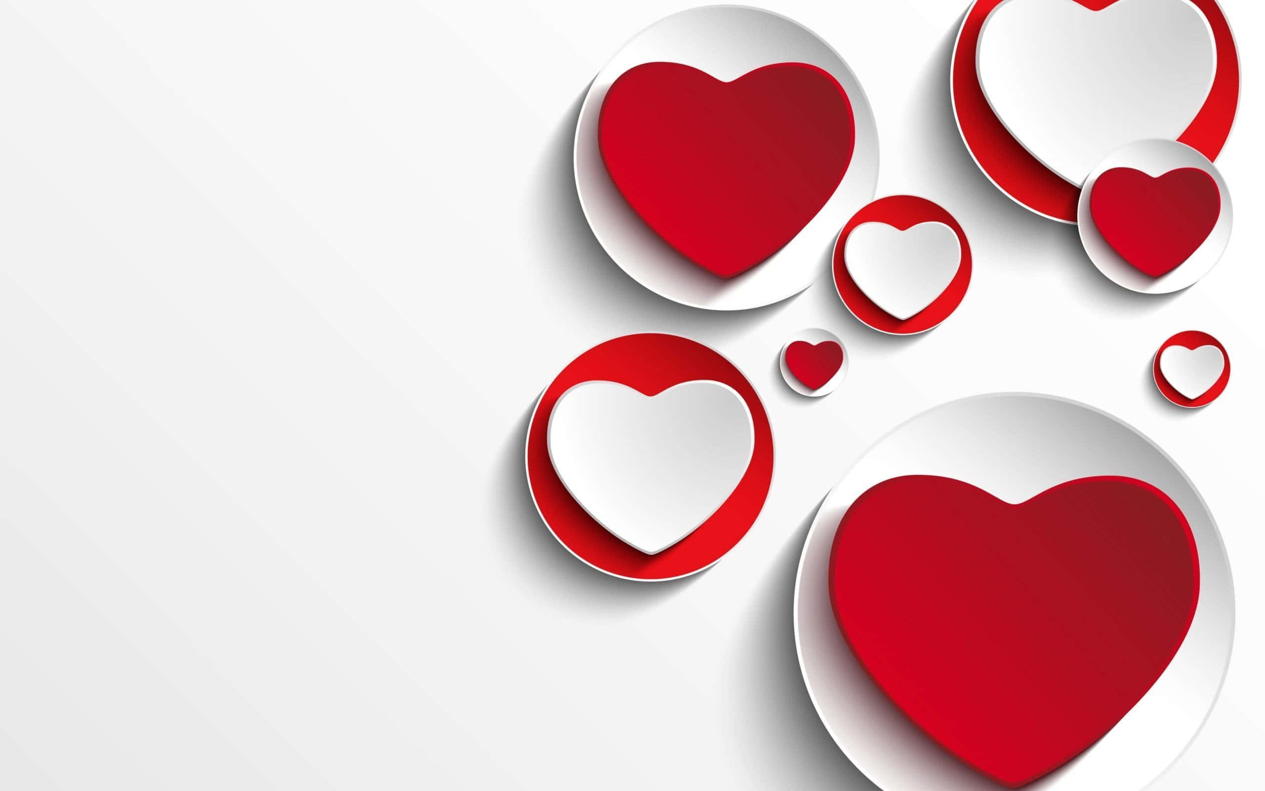 ابقَ أنيقًا وعصريًا مع خلفية Aesthetic Heart! خلفية