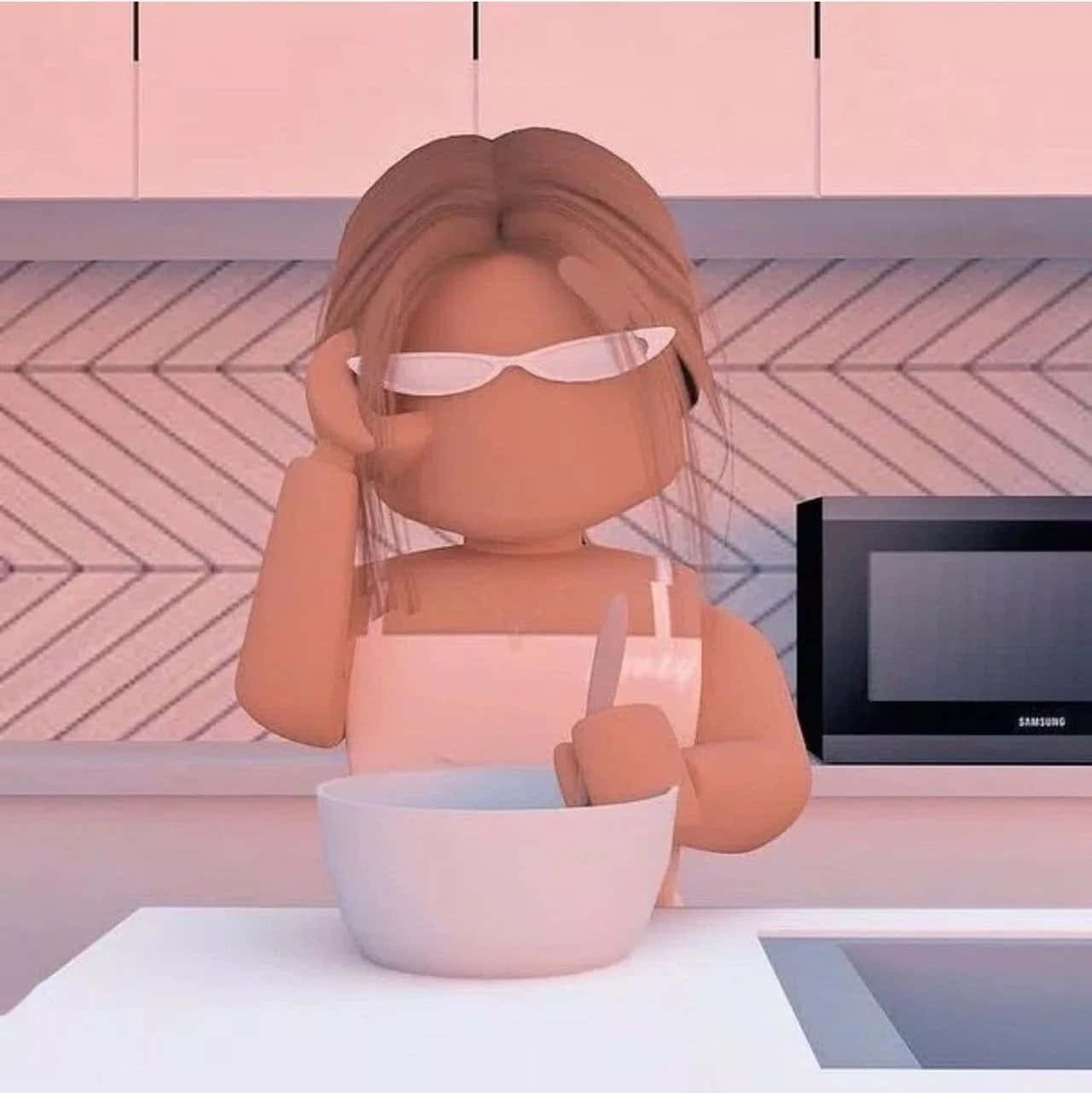 افتح إمكانيات جديدة مع Aesthetic Roblox خلفية