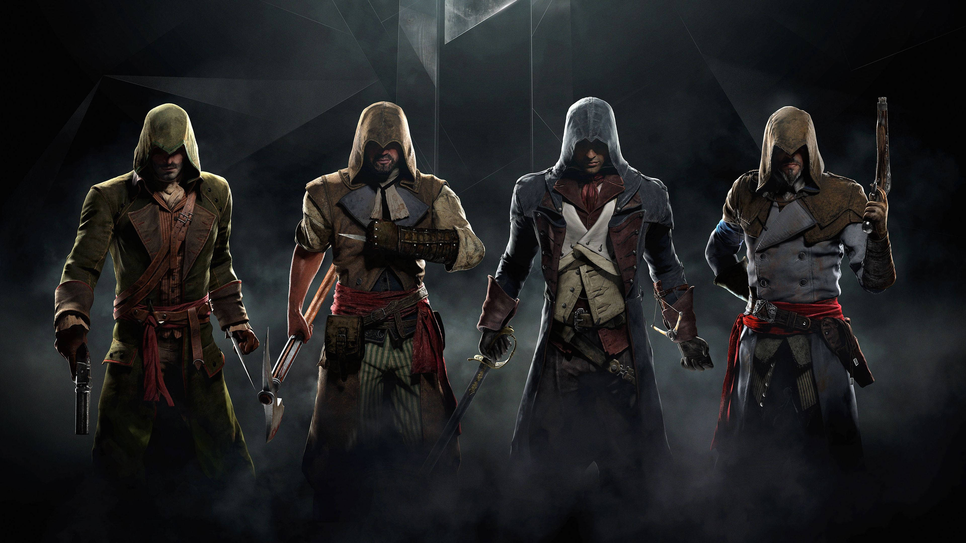 ألعاب Assassins Creed بدقة 8K خلفية