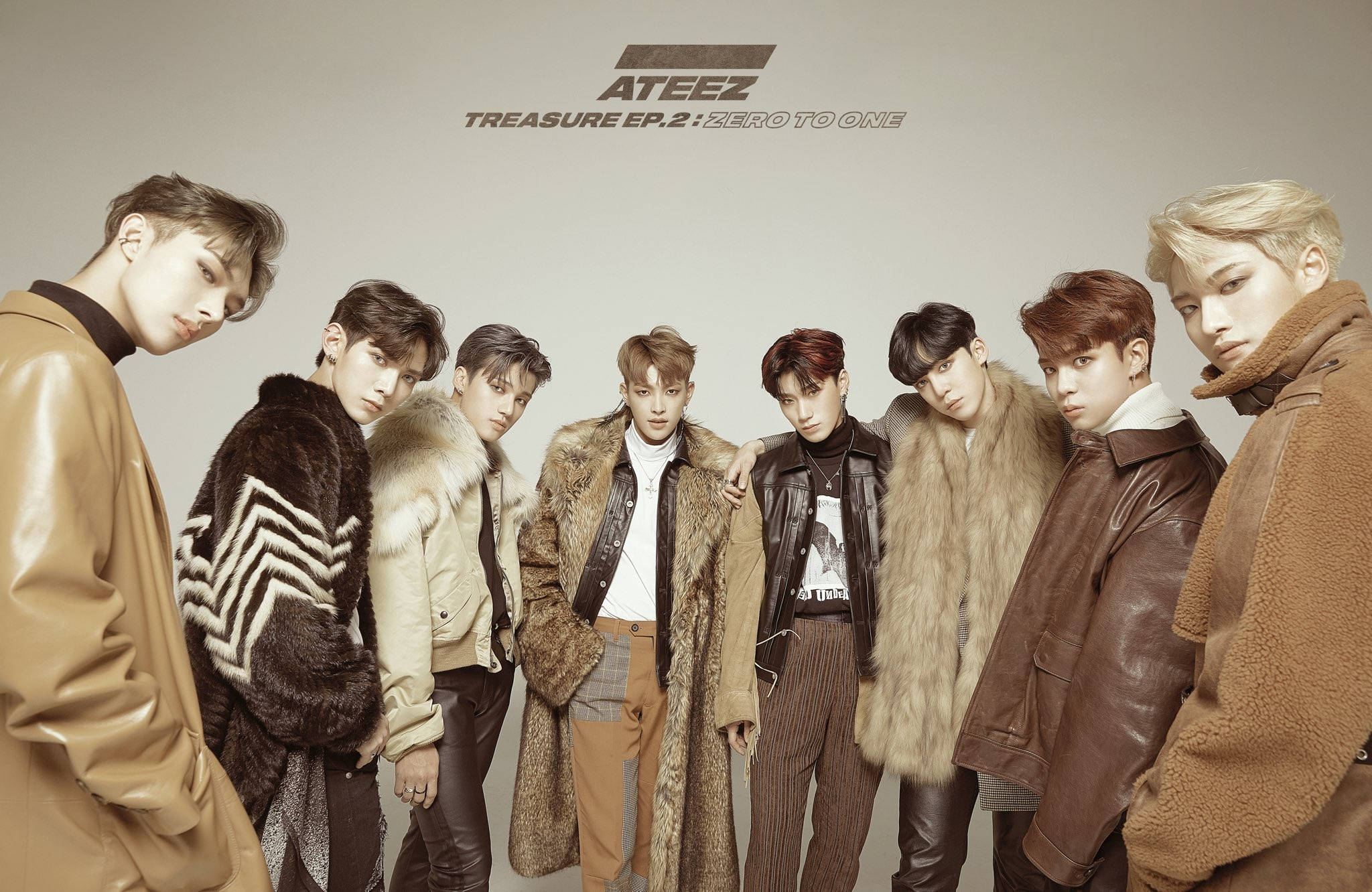 غلاف ألبوم Ateez لسطح المكتب خلفية