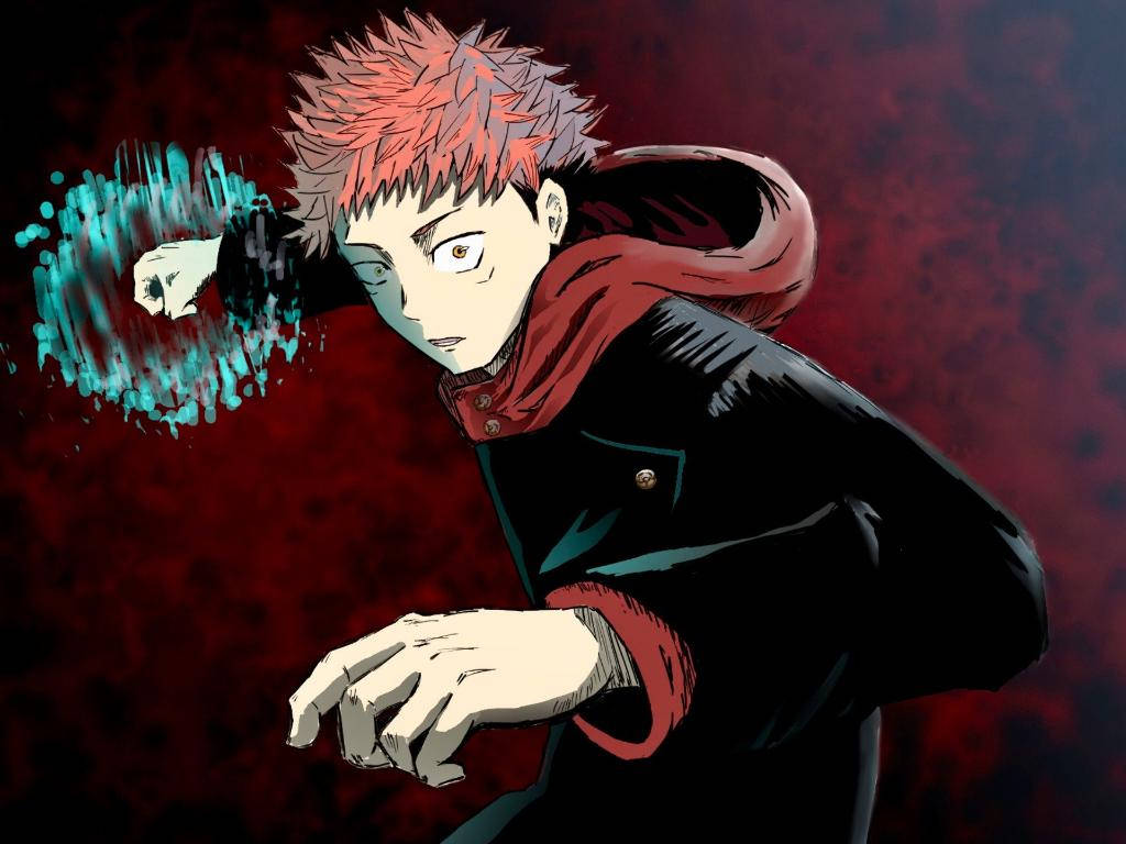 يوجي إيتادوري يطلق العنان لـ Black Flash في Jujutsu Kaisen خلفية