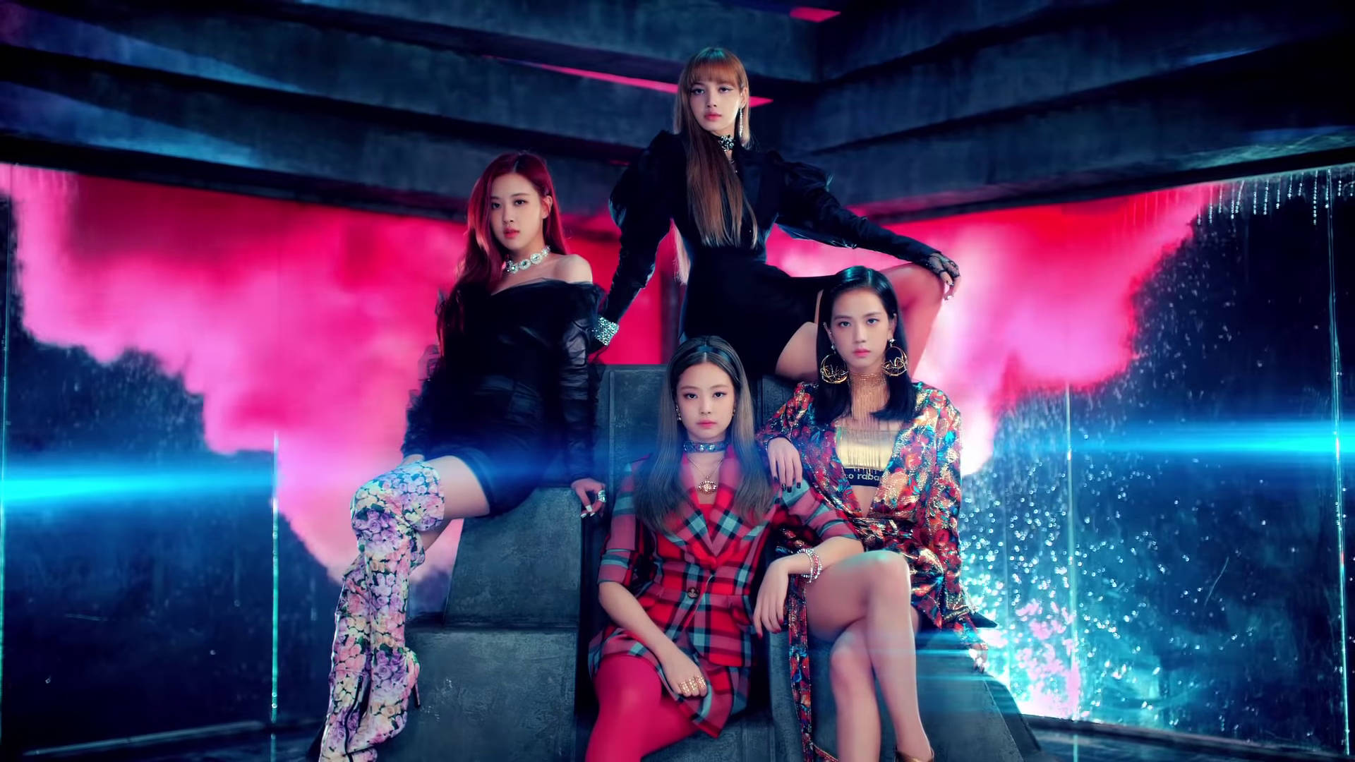 فتيات Blackpink يعشن الحياة الراقية خلفية