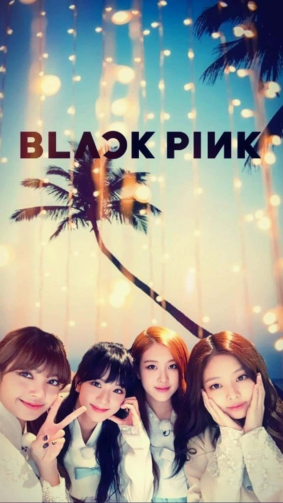 أداء حي قوي لفرقة BLACKPINK خلفية