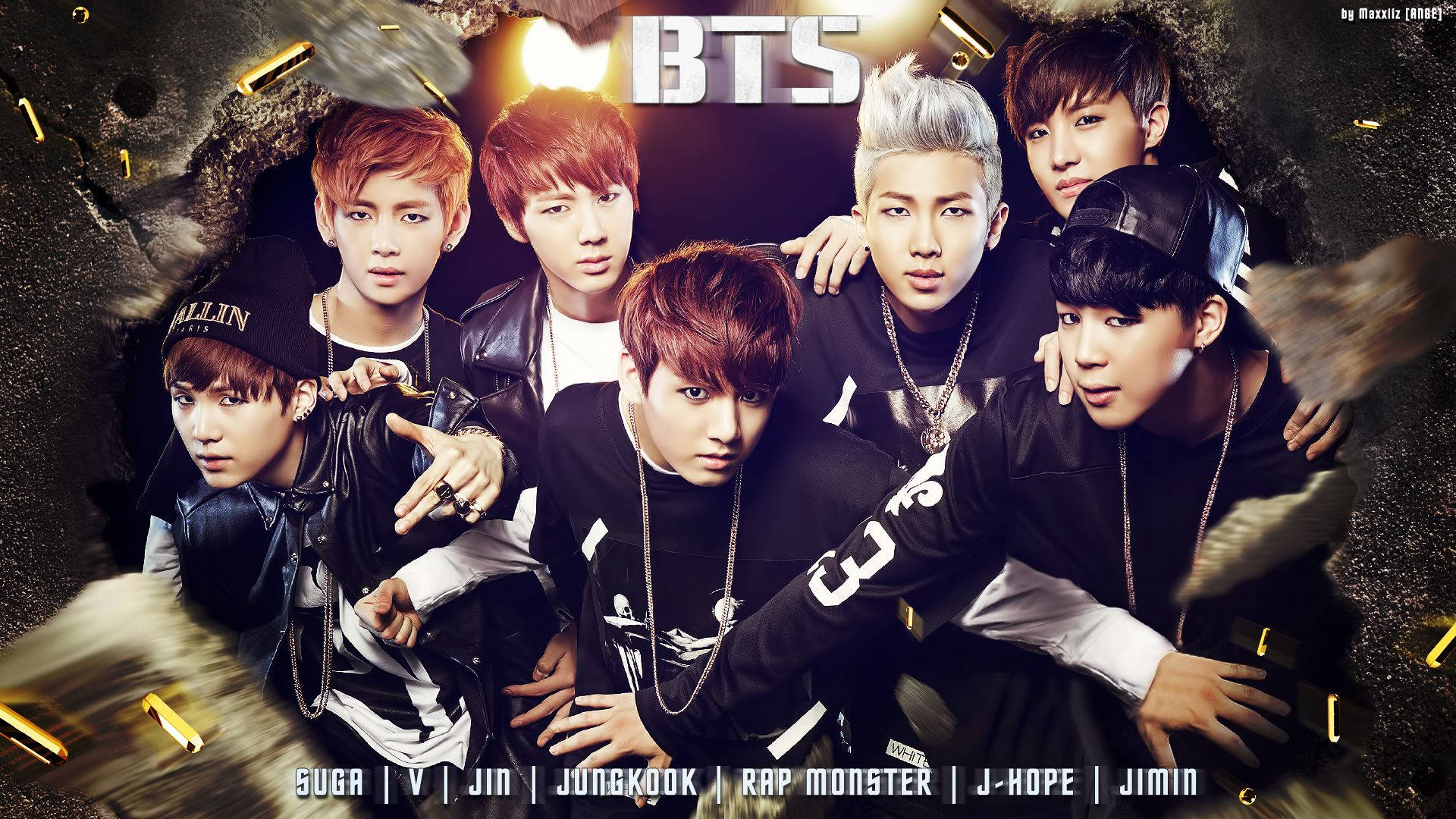 غلاف BTS خلفية