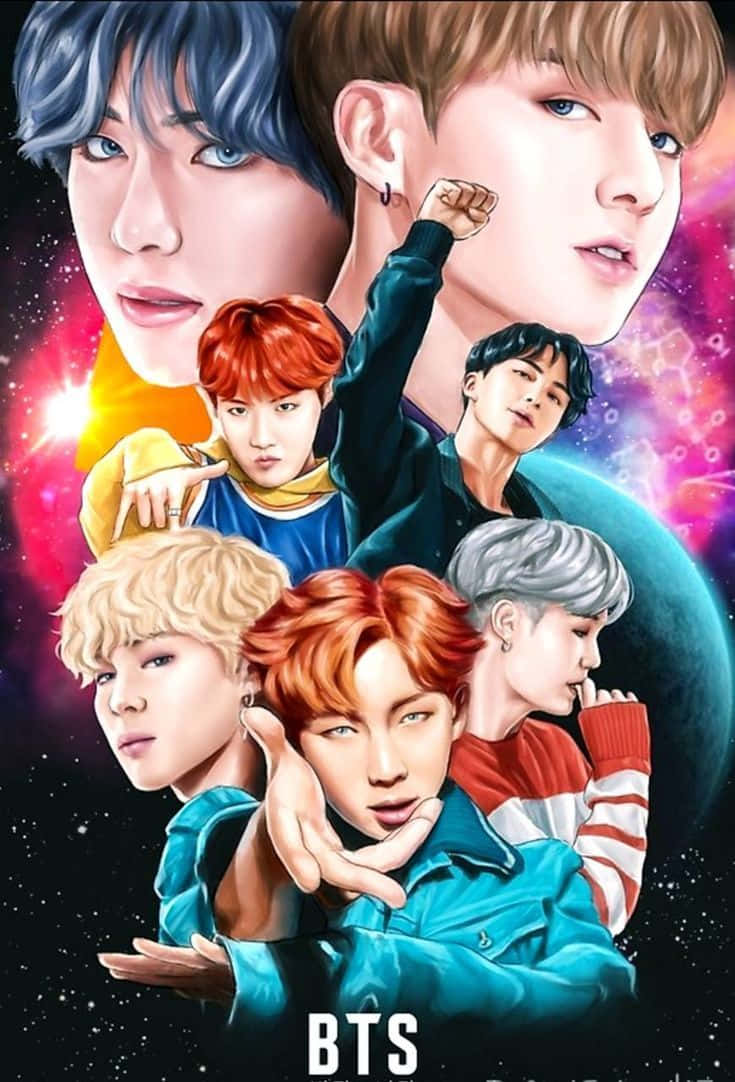 خلفية BTS خلفية