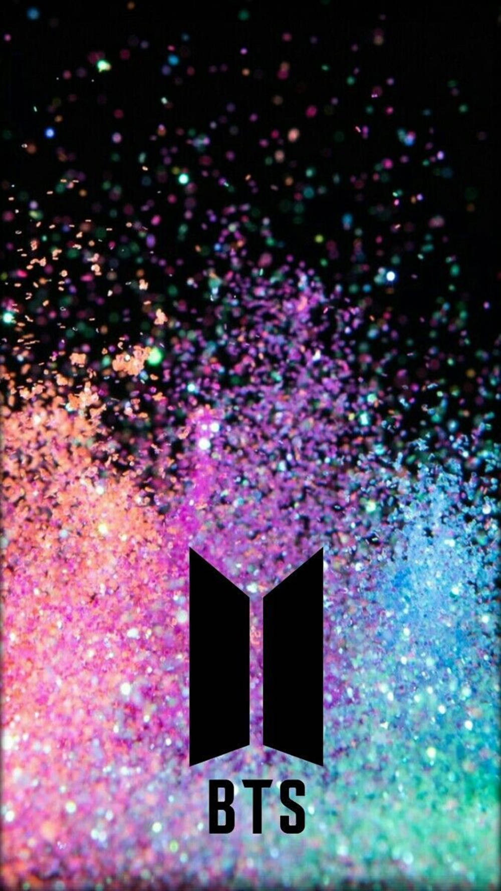 ملصق أنيق لهاتف BTS خلفية