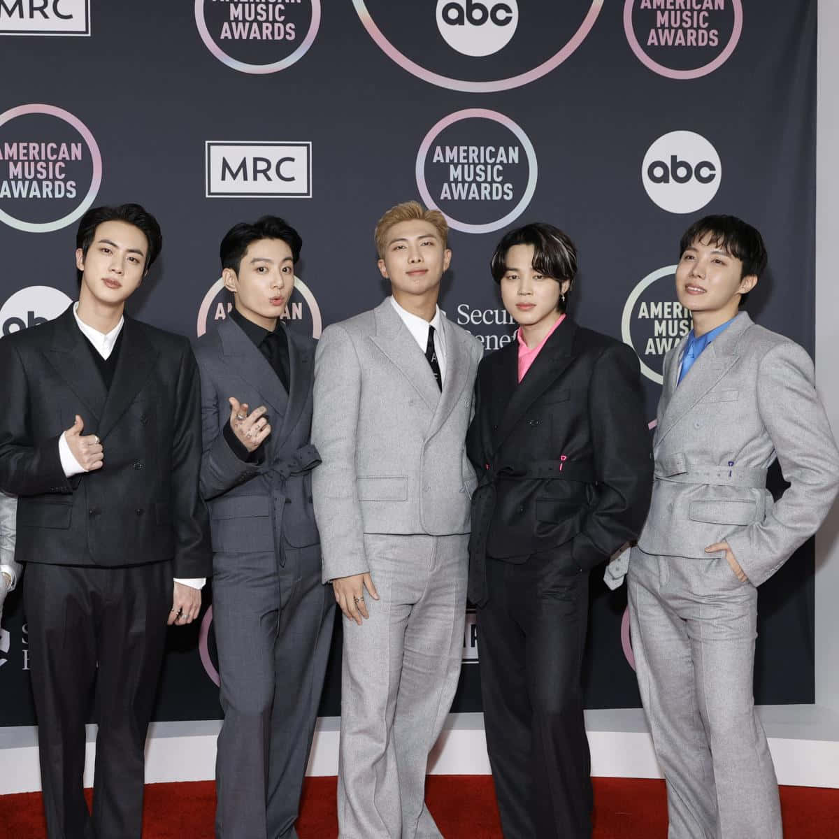 صورة BTS في حفل AMA خلفية