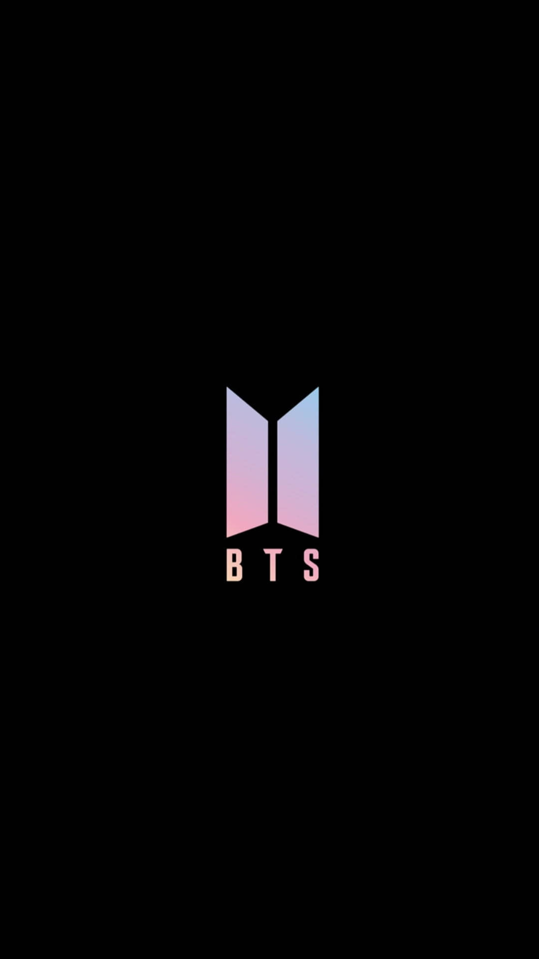 شاشة قفل شعار BTS الأرجواني خلفية