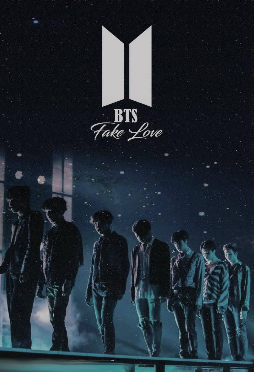 تشكيلة BTS في أغنية Fake Love خلفية