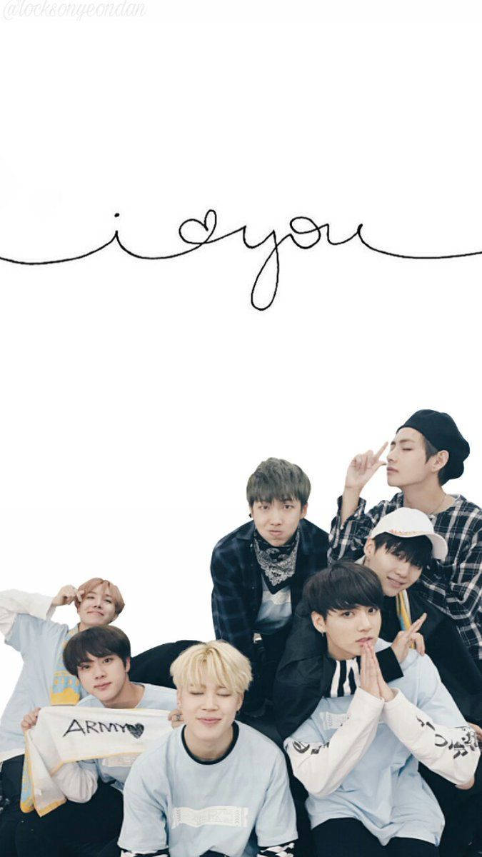 انشر الحب وأظهر التقدير مع BTS! خلفية