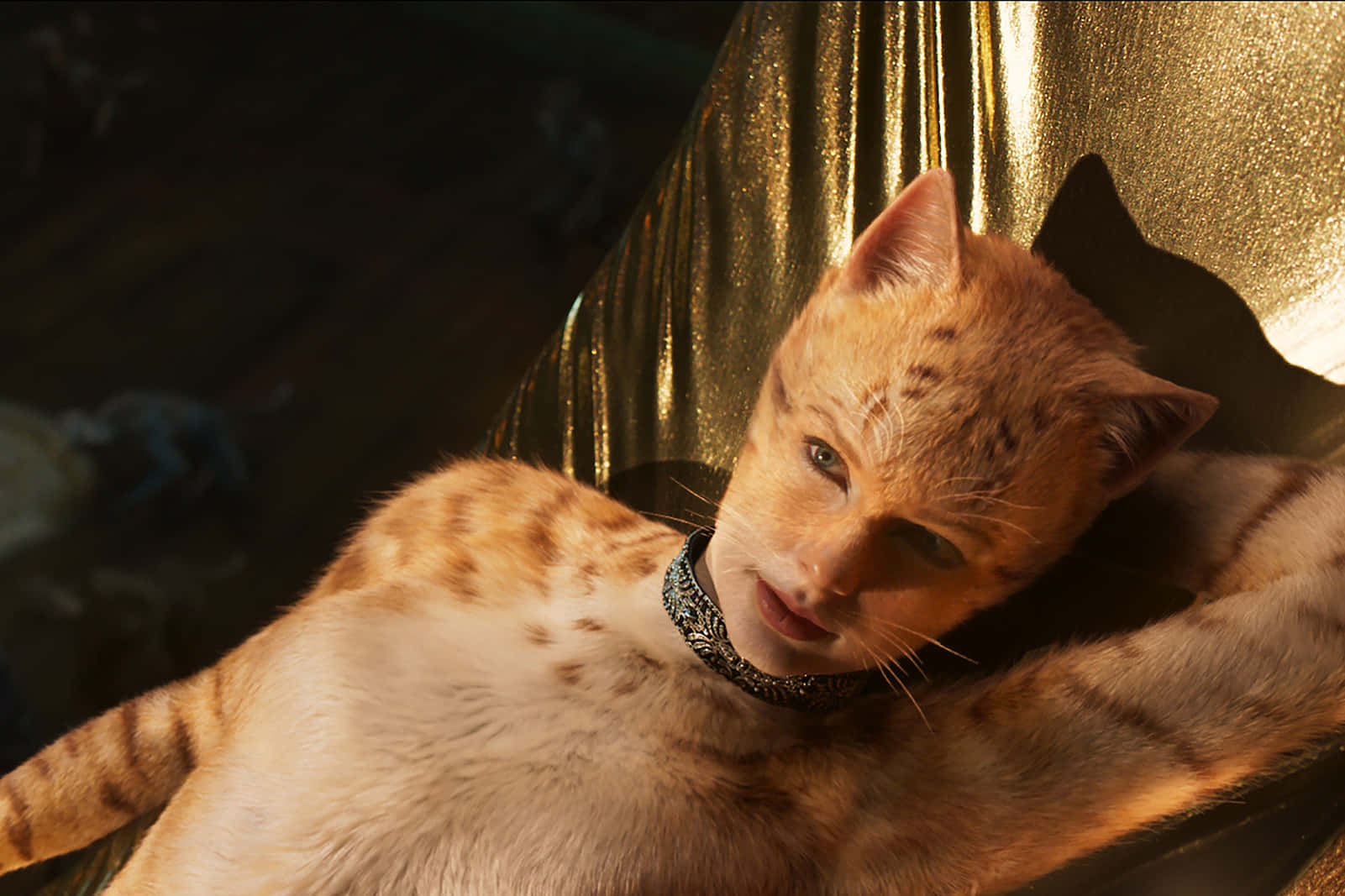 أطرف صورة لشخصية تايلور سويفت في فيلم Cats خلفية