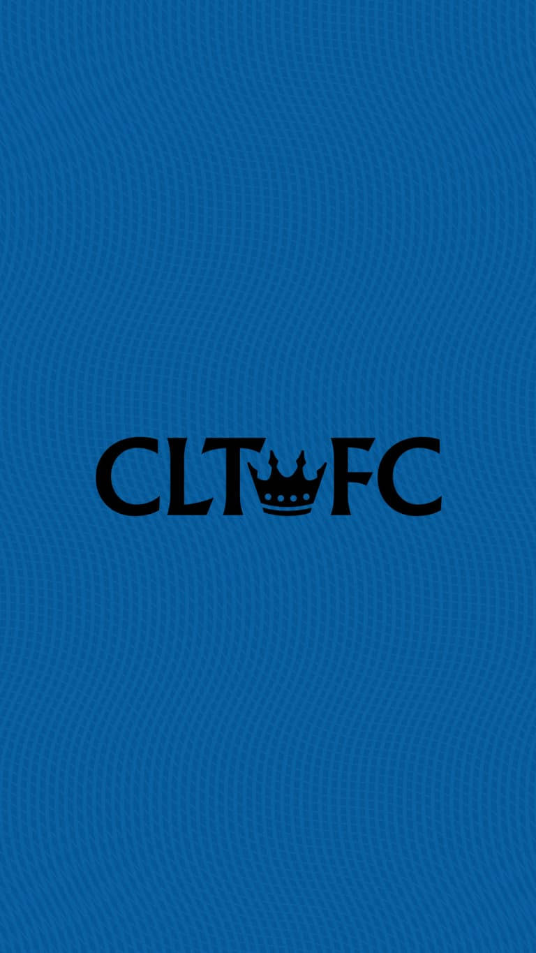شارلوت إف سي CLT FC أزرق داكن خلفية