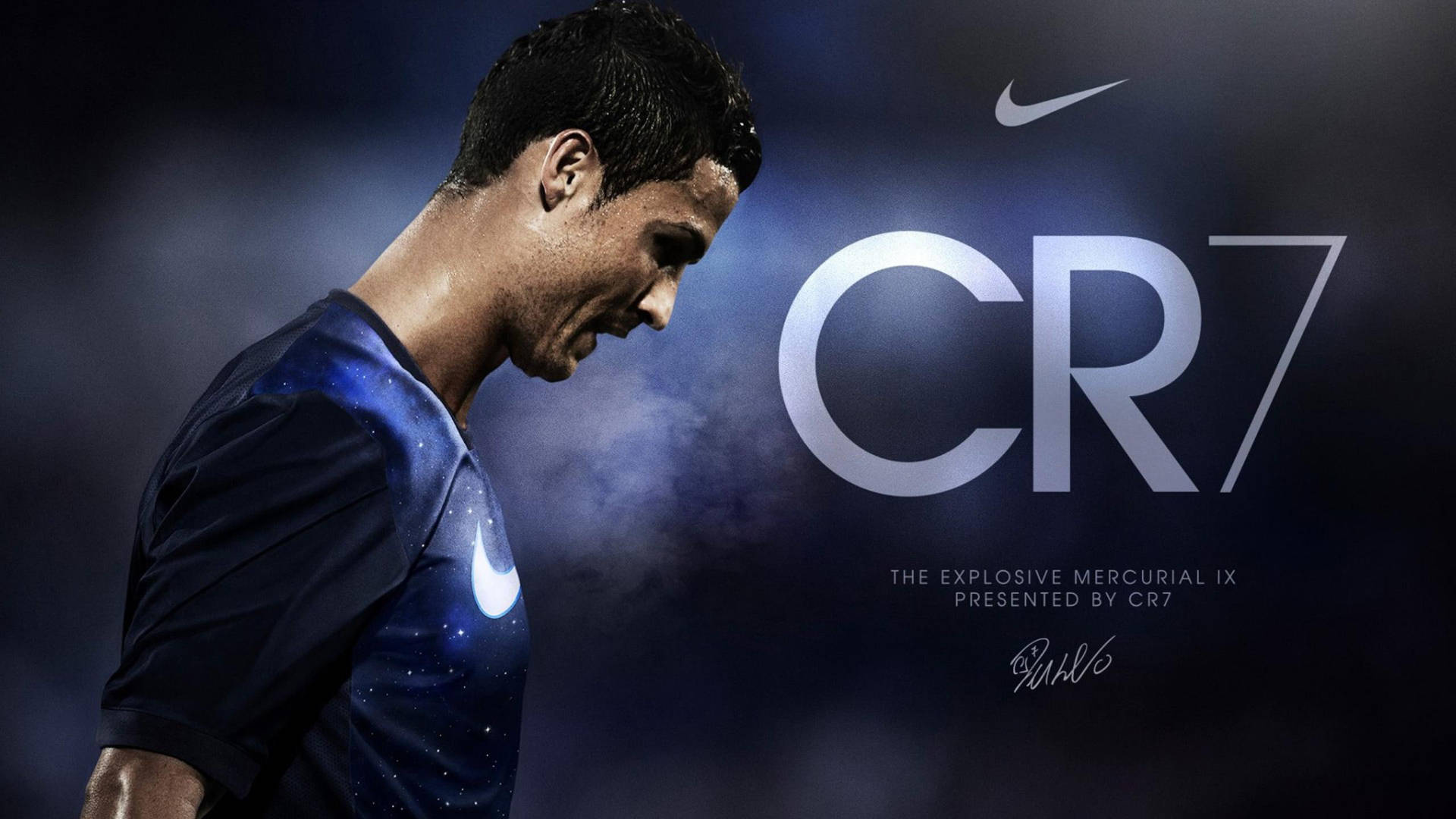 صورة جانبية عالية الدقة لـ CR7 خلفية