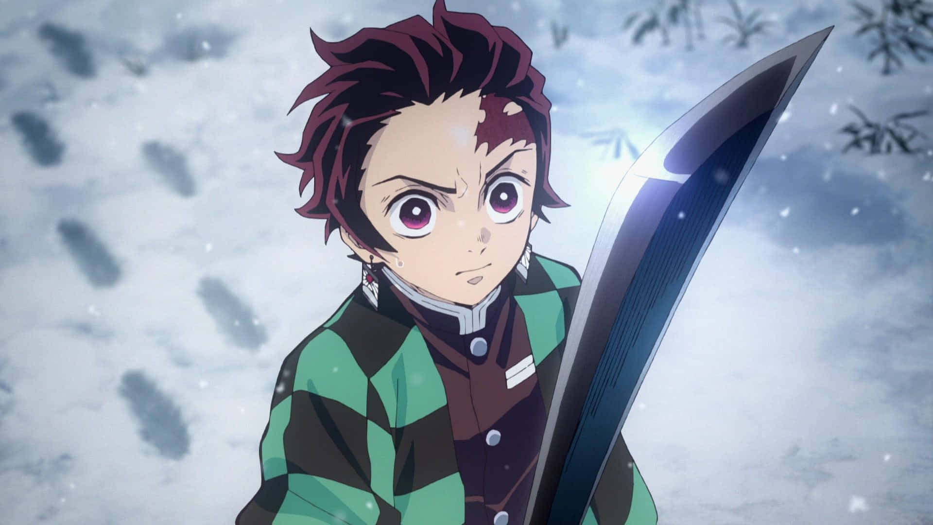 قوة Demon Slayer خلفية