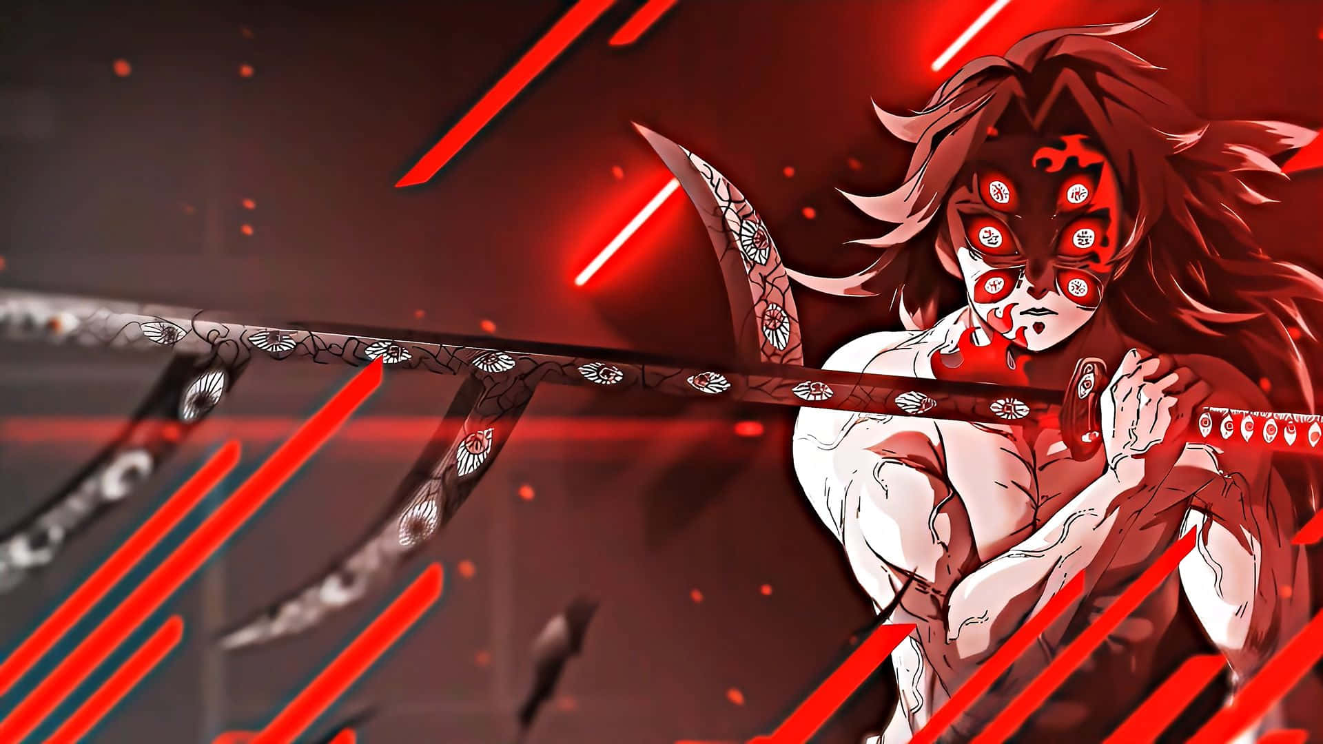 خلفية كاتانا كوكوشيبو من Demon Slayer خلفية