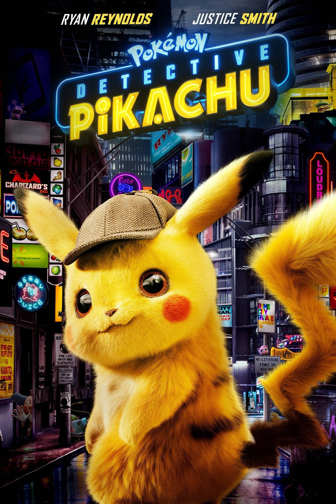 فيلم Detective Pikachu الحي 2019 خلفية