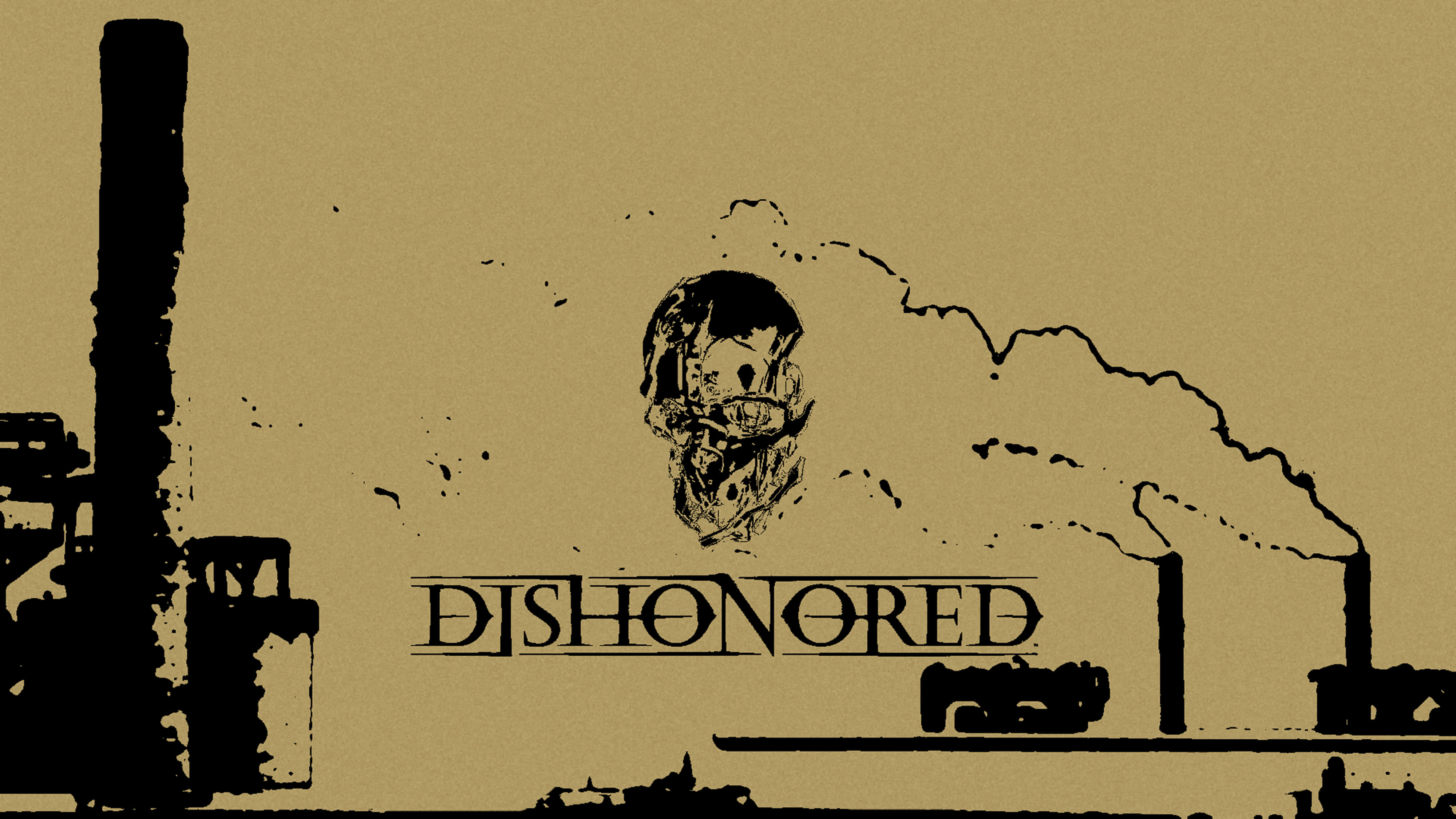 جمالية بنية من Dishonored بدقة 4K خلفية