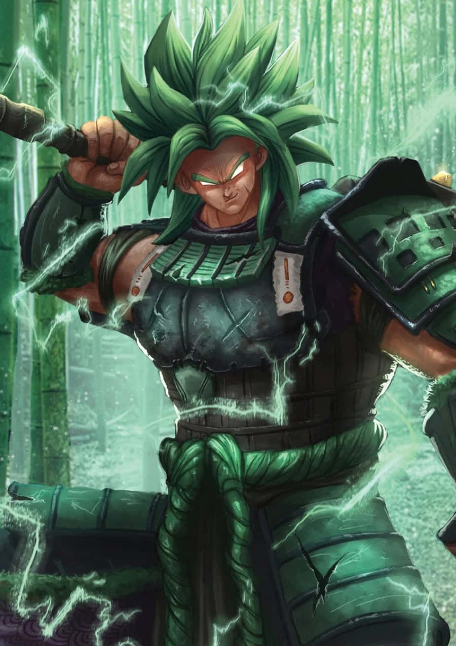 باردوك وجيني، والدا غوكو، من فيلم “Dragon Ball Super Broly” خلفية