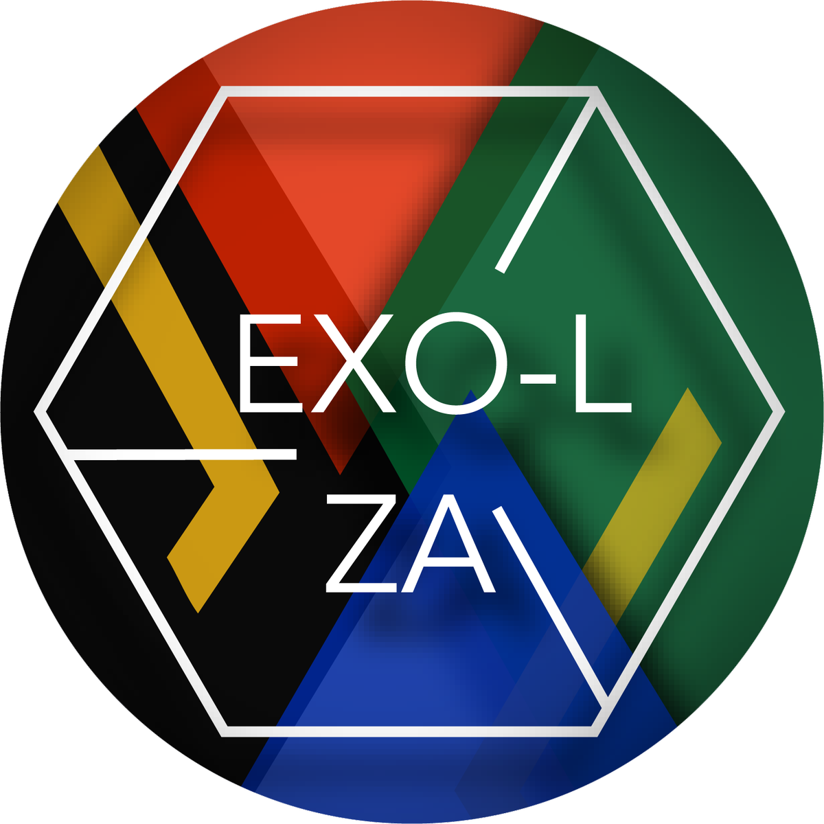 تصميم شعار معجبين EXO-L خلفية