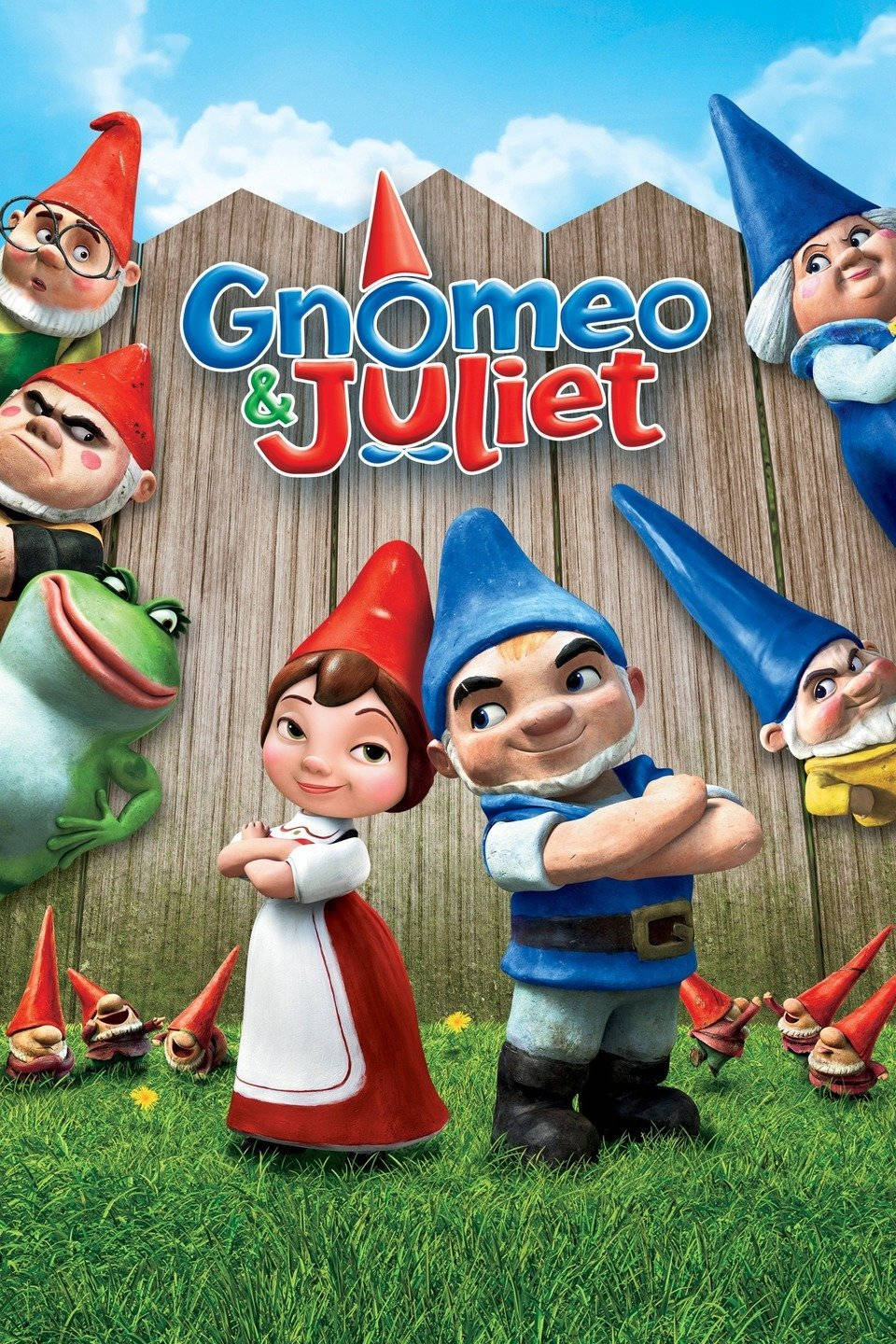 ملصق فيلم Gnomeo and Juliet بورتريه خلفية