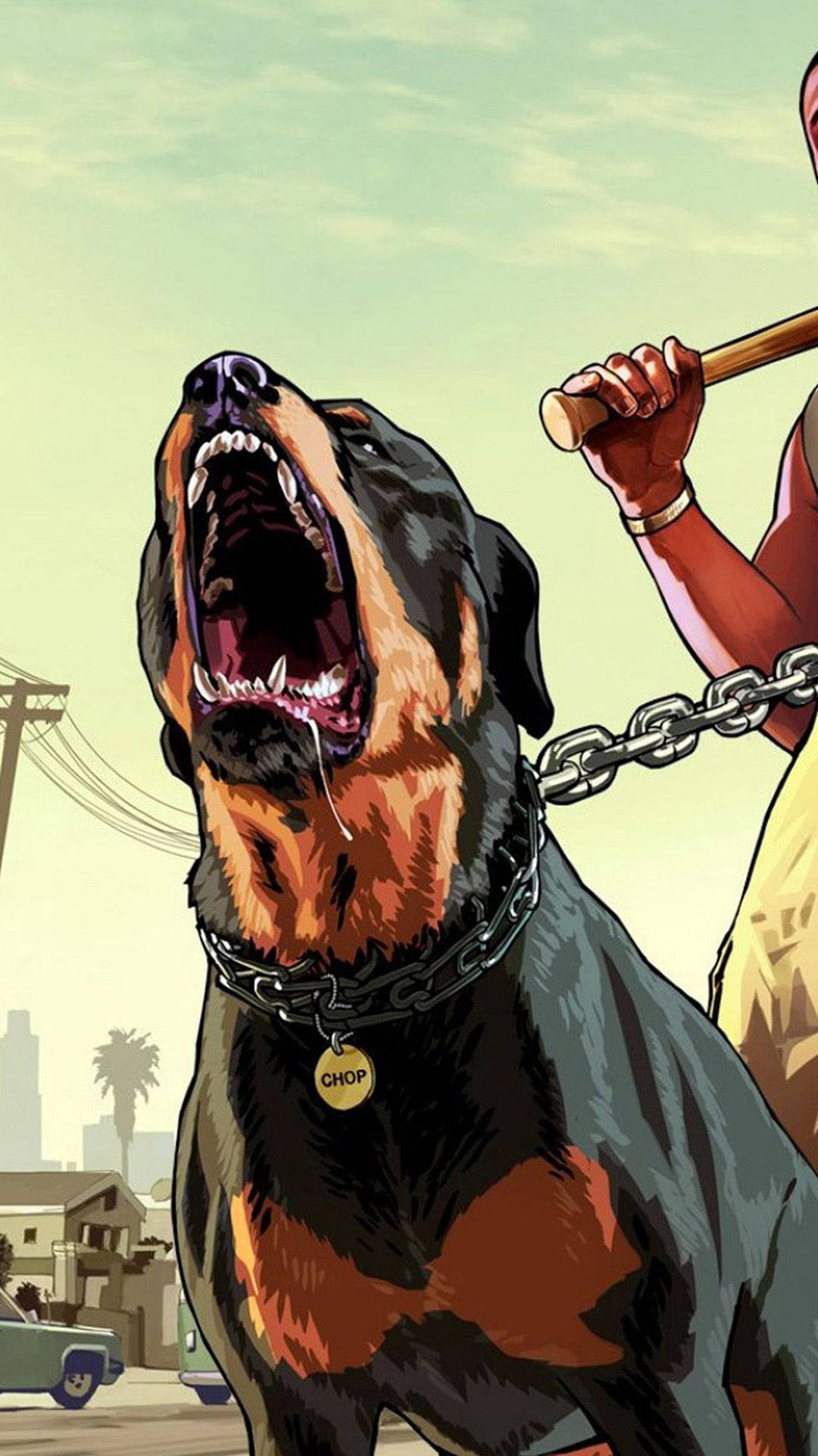 GTA آيفون تشوب خلفية