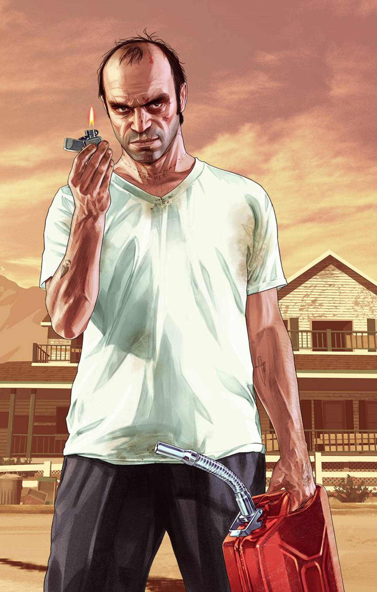GTA iPhone تريفور الجريء خلفية