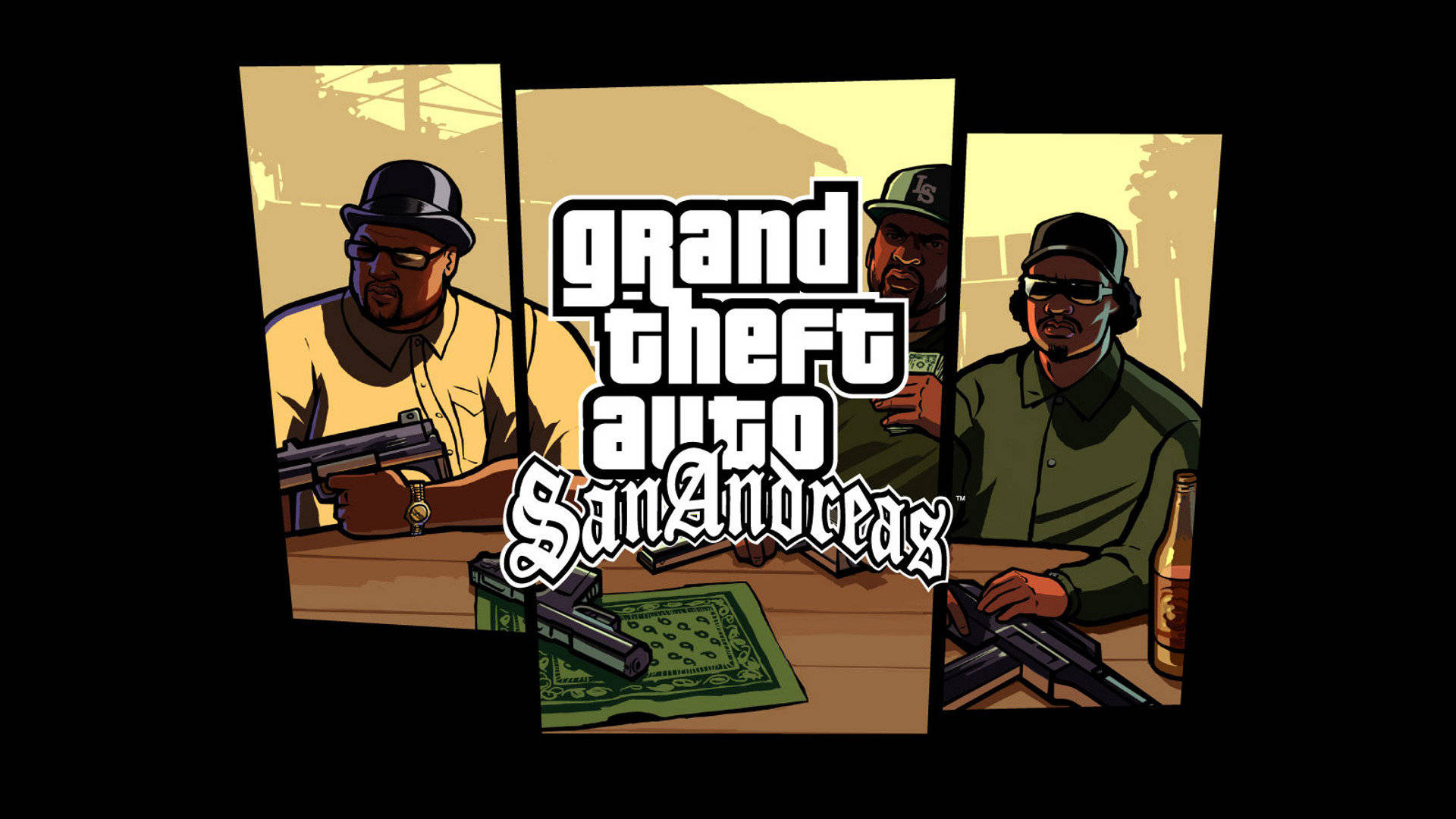 GTA SA 4K بيغ سموك رايدر سويت خلفية