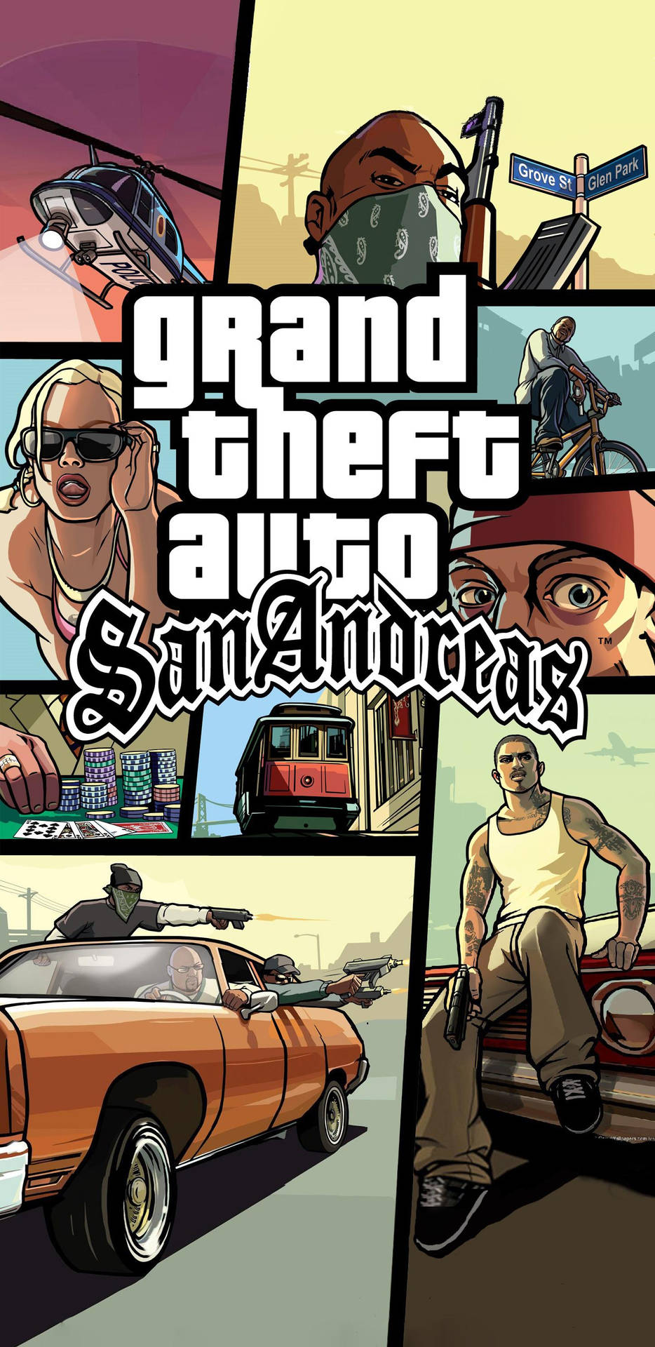 GTA SA 4K لعبة أكشن