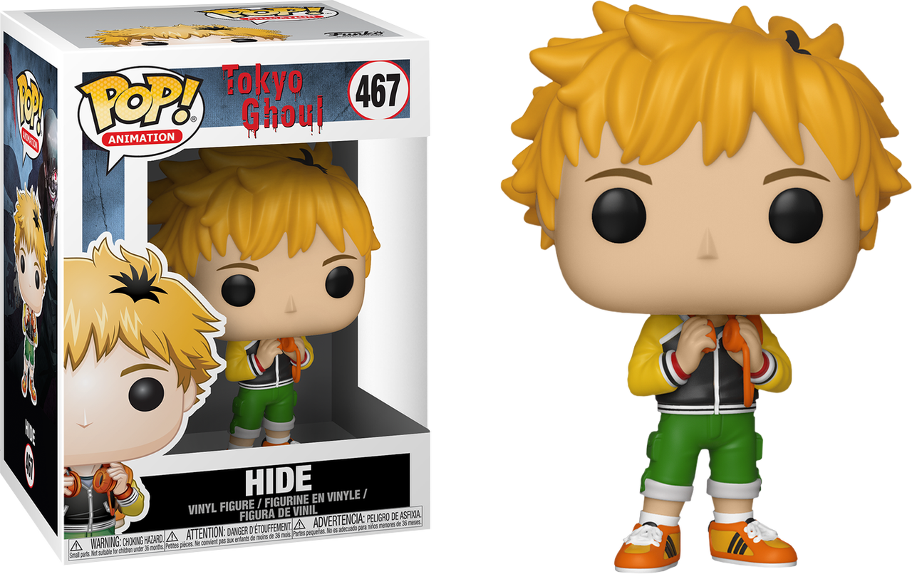 Hide من طوكيو غول Funko Pop خلفية
