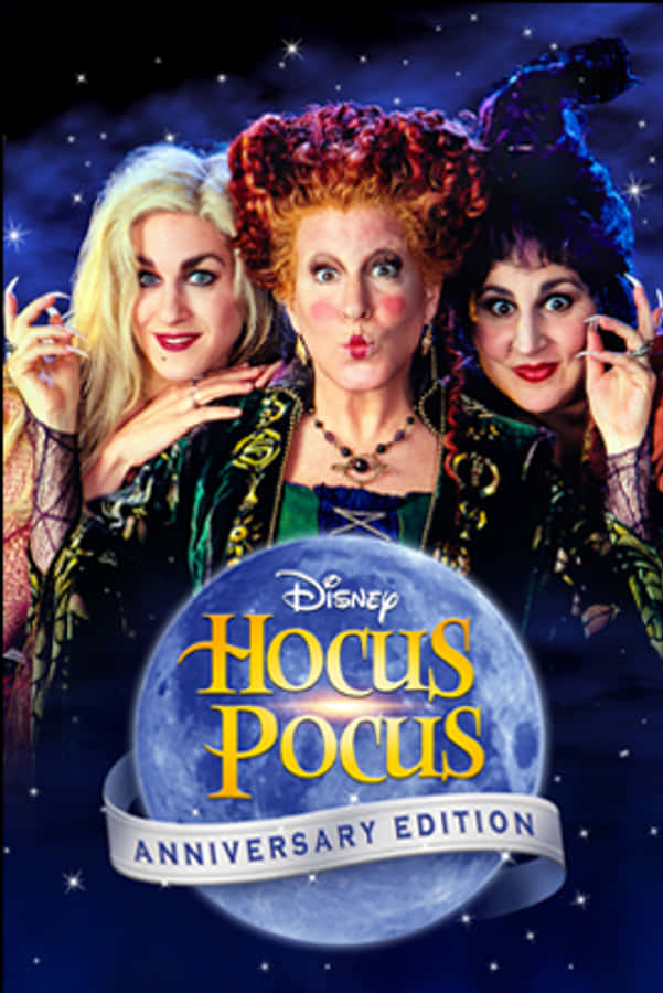 غلاف إصدار الذكرى السنوية لفيلم Hocus Pocus خلفية