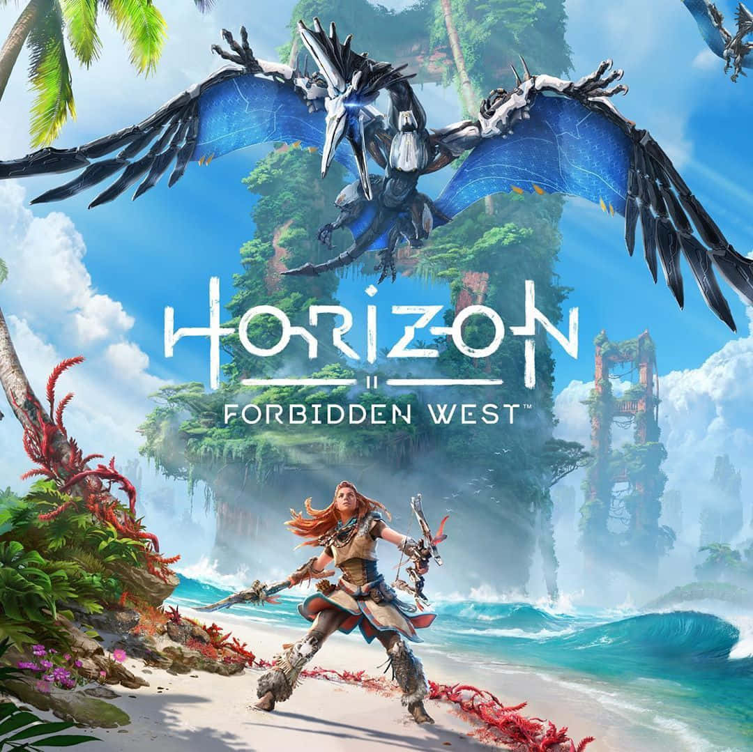 ملصق لعبة Horizon Forbidden West خلفية