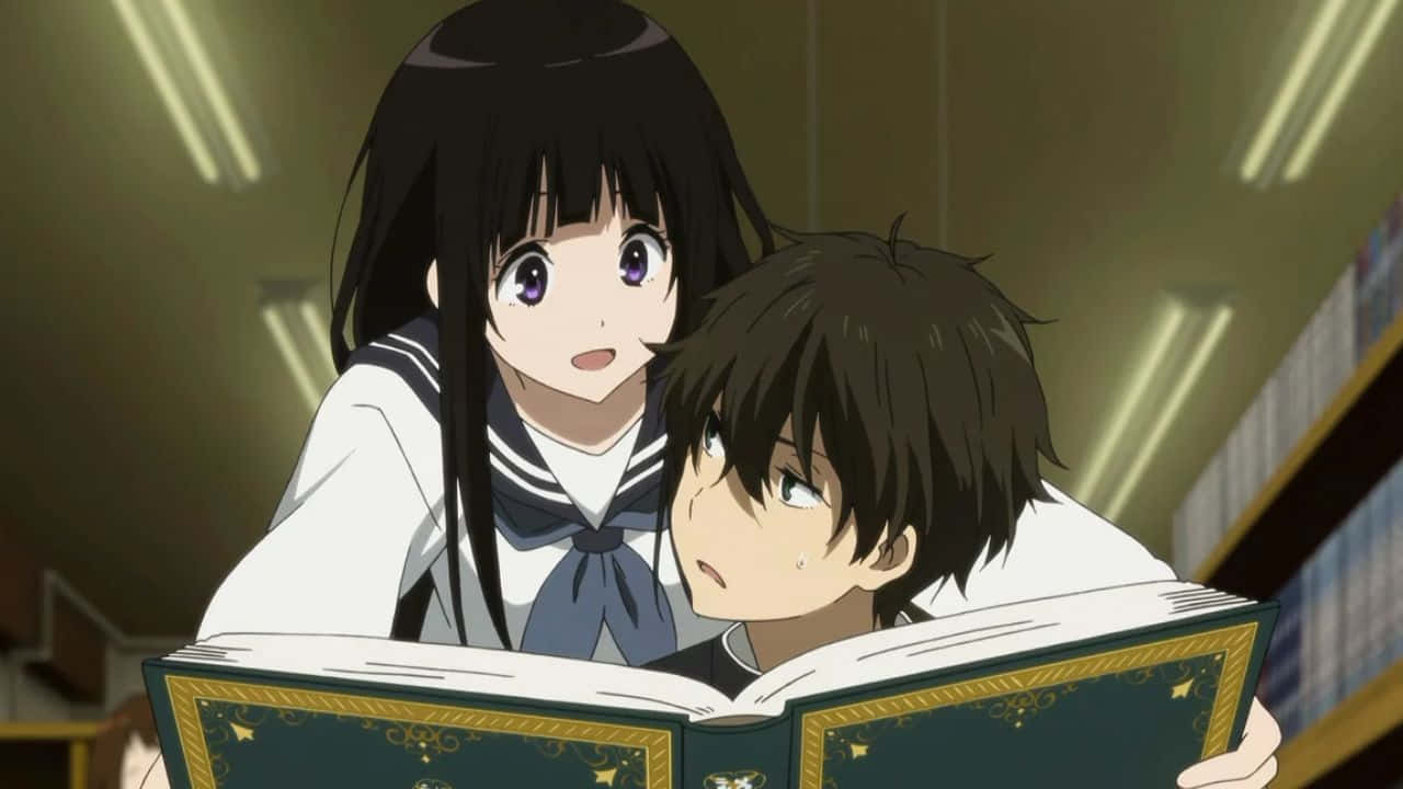 Hyouka صور شخصية متطابقة أنمي خلفية