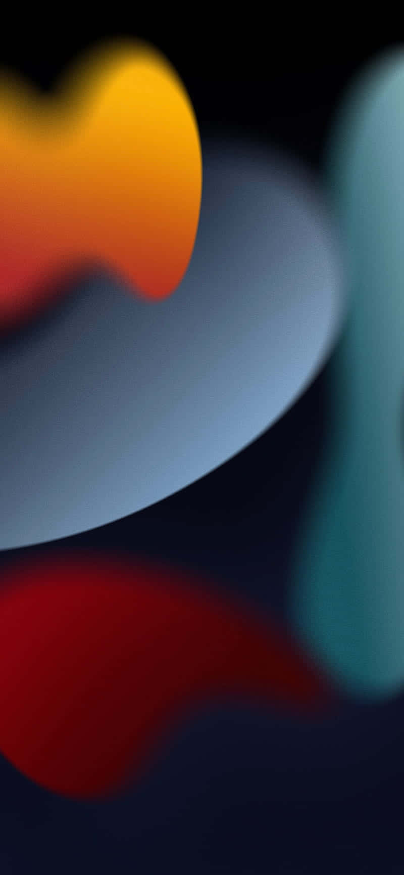 بقع ضبابية لـ iOS 3 خلفية