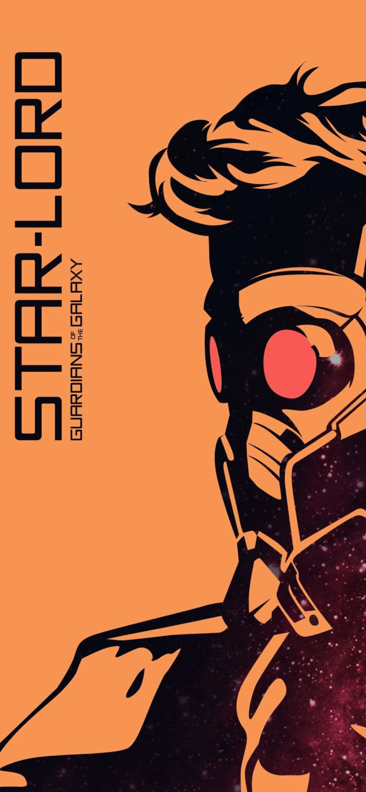 خلفية iPhone XS Max Marvel Star Lord خلفية