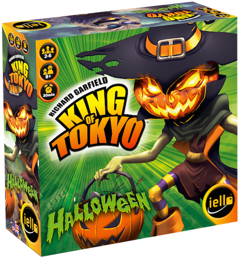 لعبة لوحية King of Tokyo إصدار الهالوين خلفية