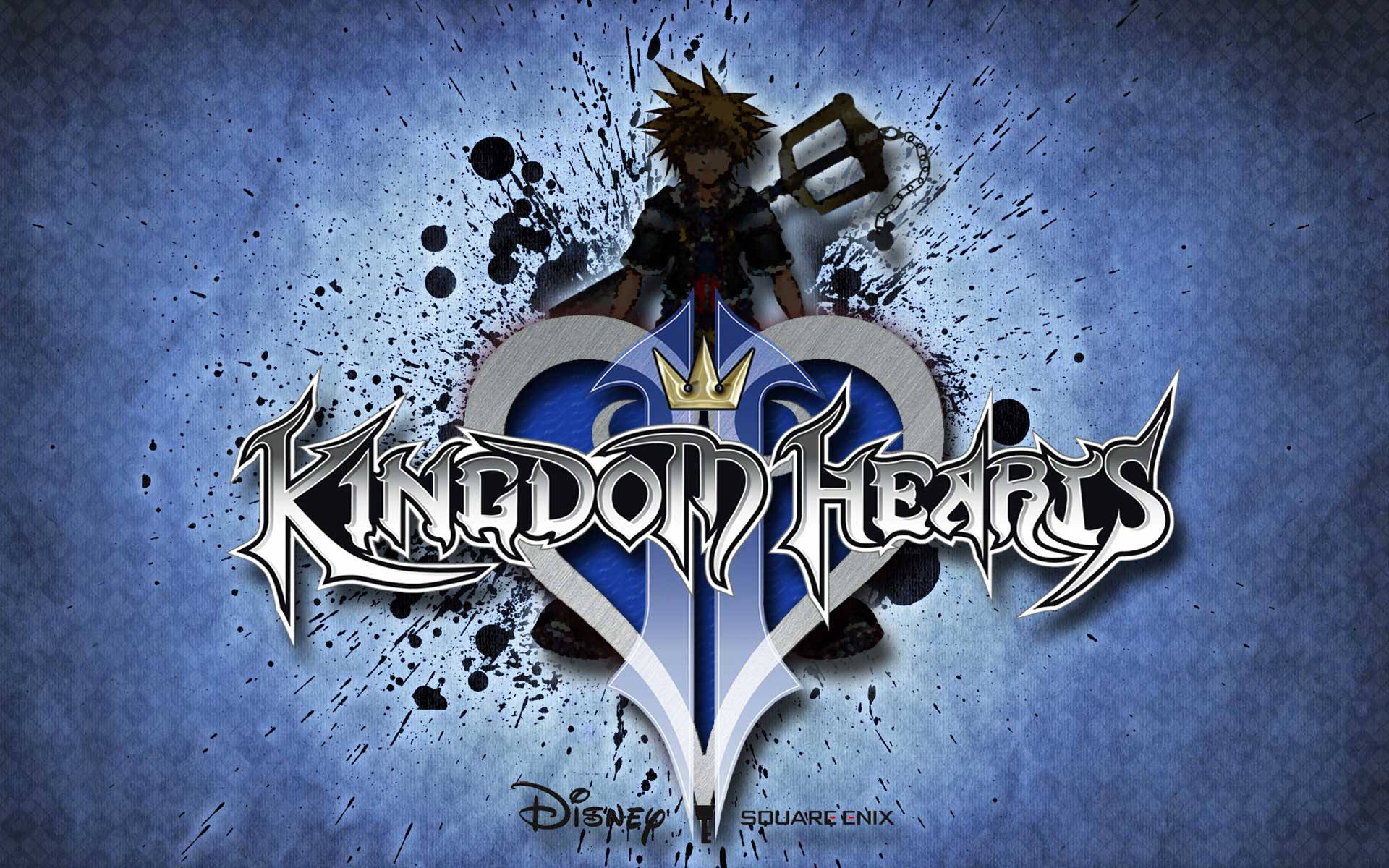 رسم جميل لشعار Kingdom Heart خلفية