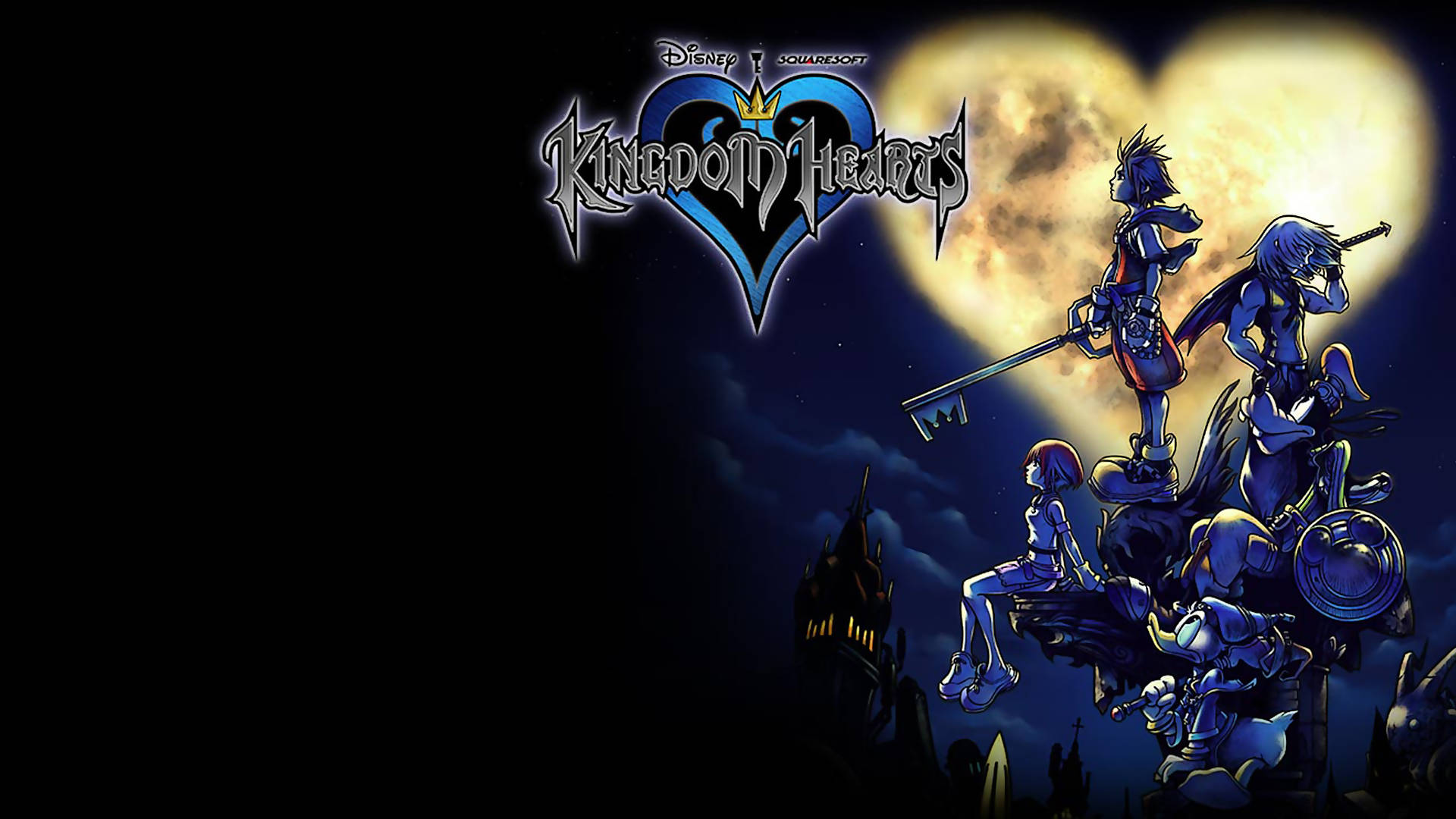 شاشة قفل شعار Kingdom Heart خلفية