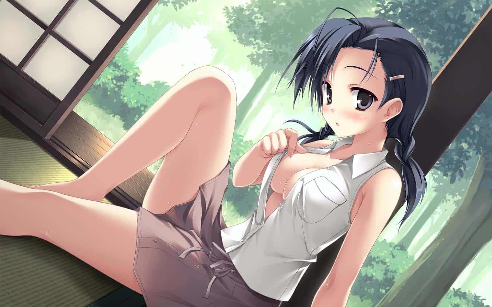 صورة لافتة لـ Kozue Kuranaga من الأنمي Sora خلفية