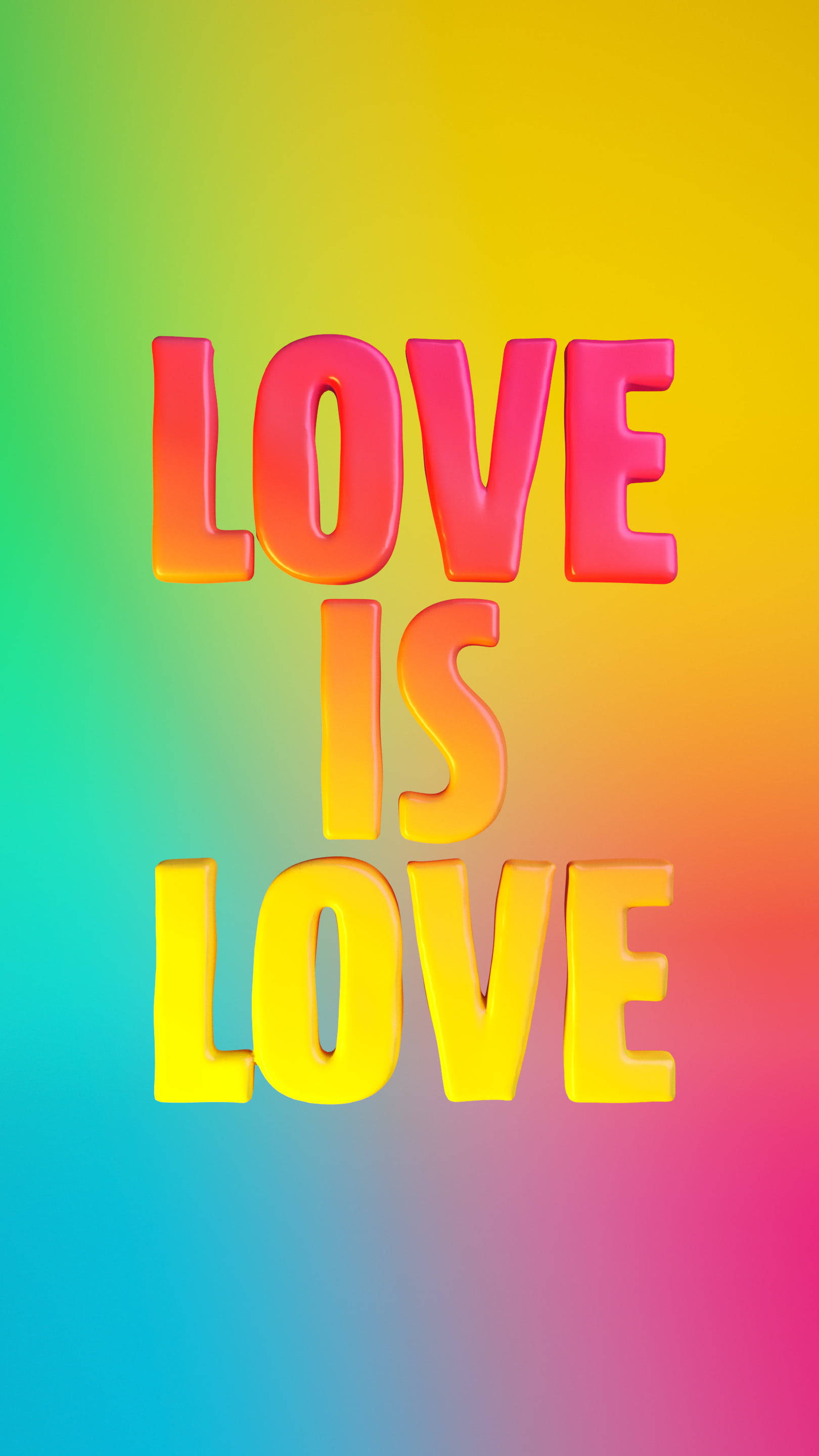 الحب هو الحب LGBT هاتف خلفية