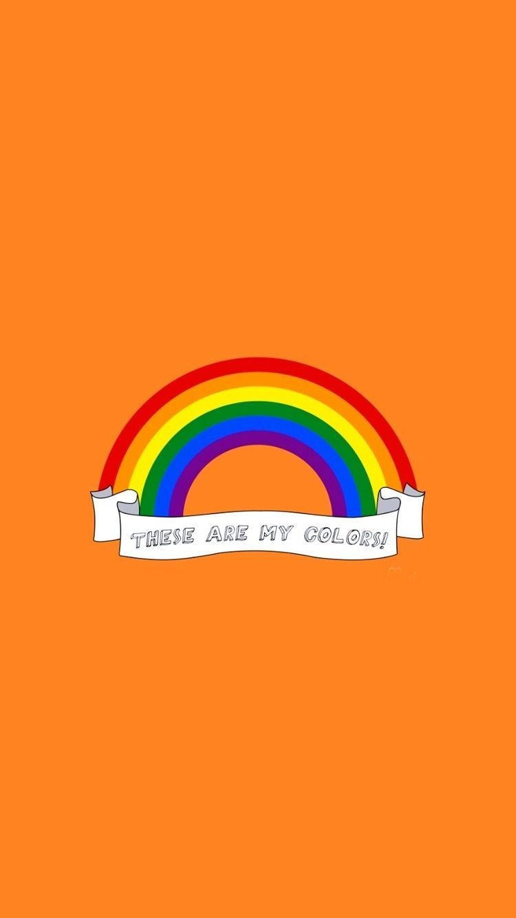 هذه ألواني جمالية LGBT خلفية