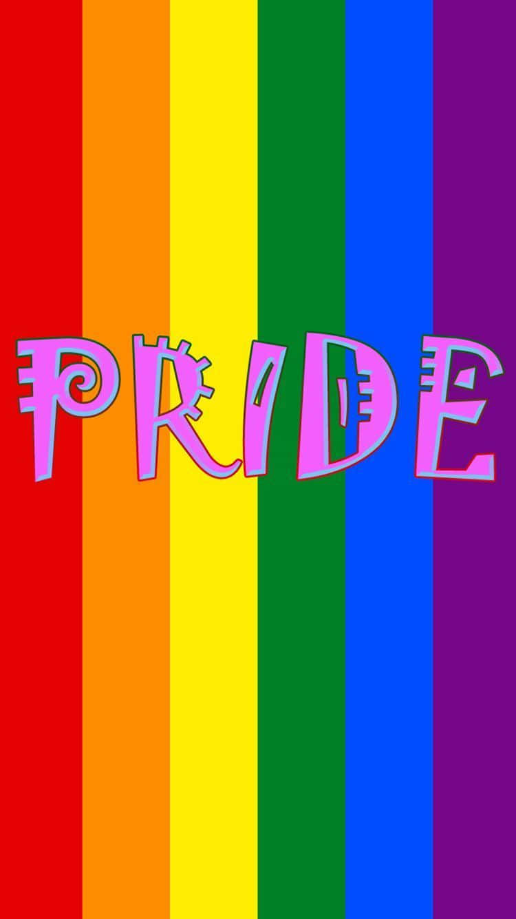جماليات الفخر قوس قزح LGBT خلفية