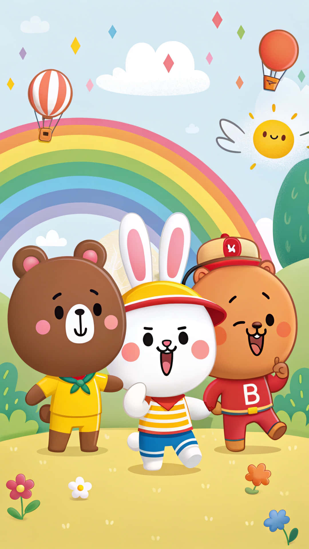 خلفية Line Friends خلفية
