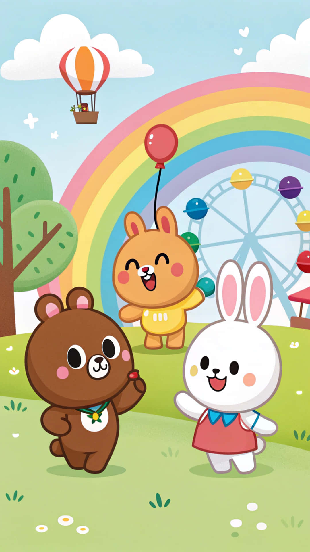 خلفية Line Friends خلفية